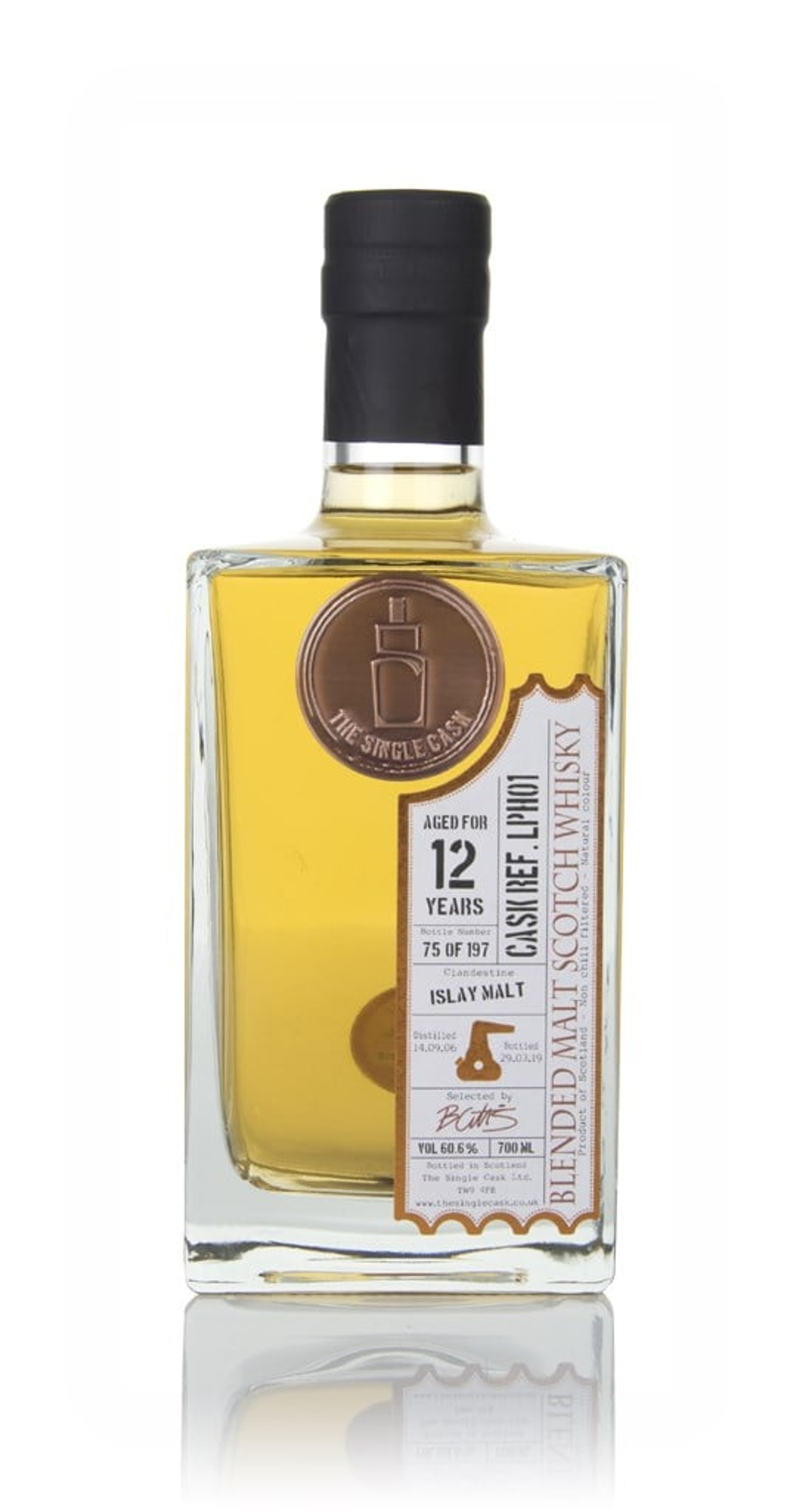 Islay Malt 12 Year Old 2006 (cask Lph01) - The Single Cask 70cl