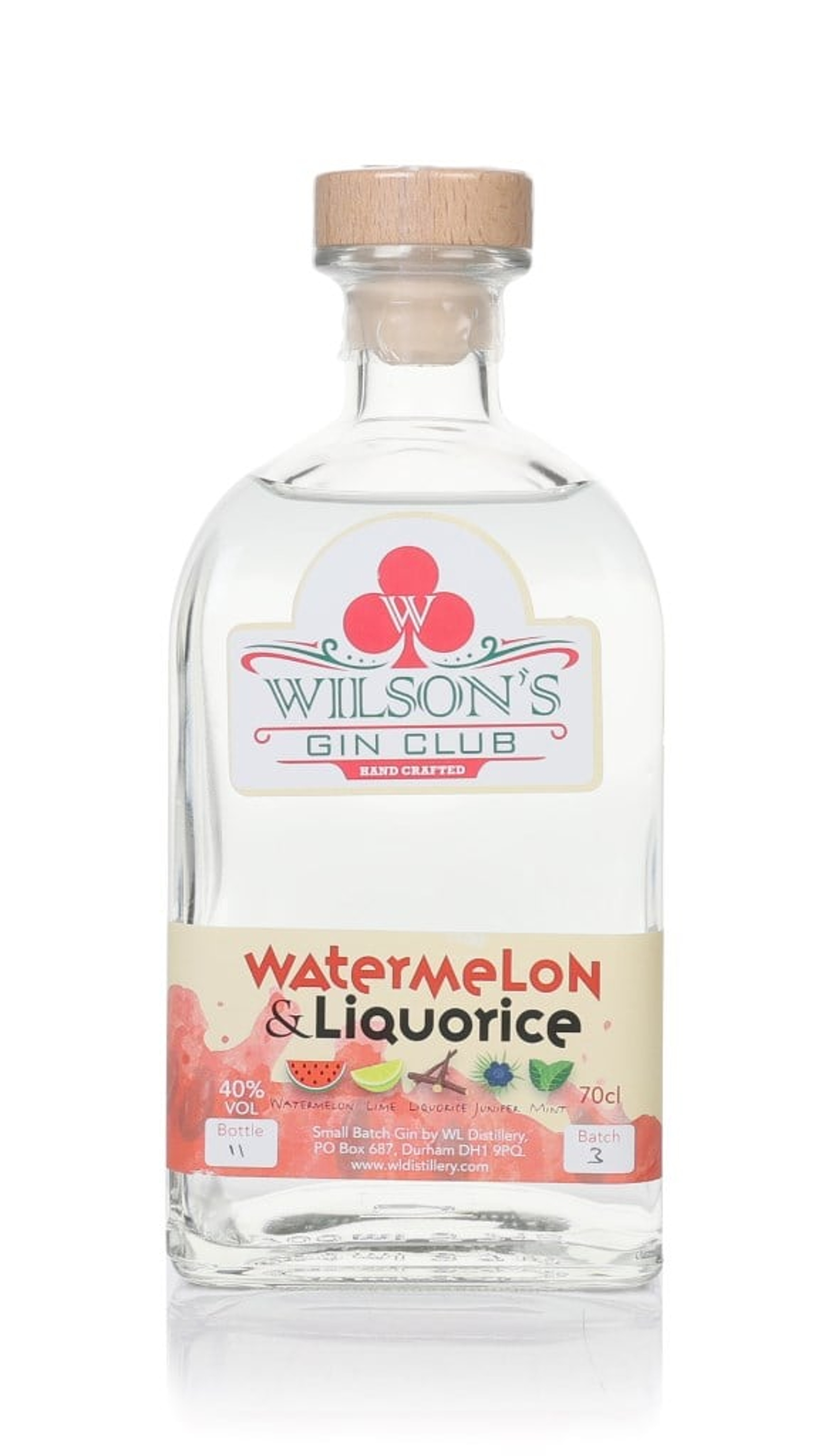 Wilson’s Gin Club Watermelon & Liquorice 70cl
