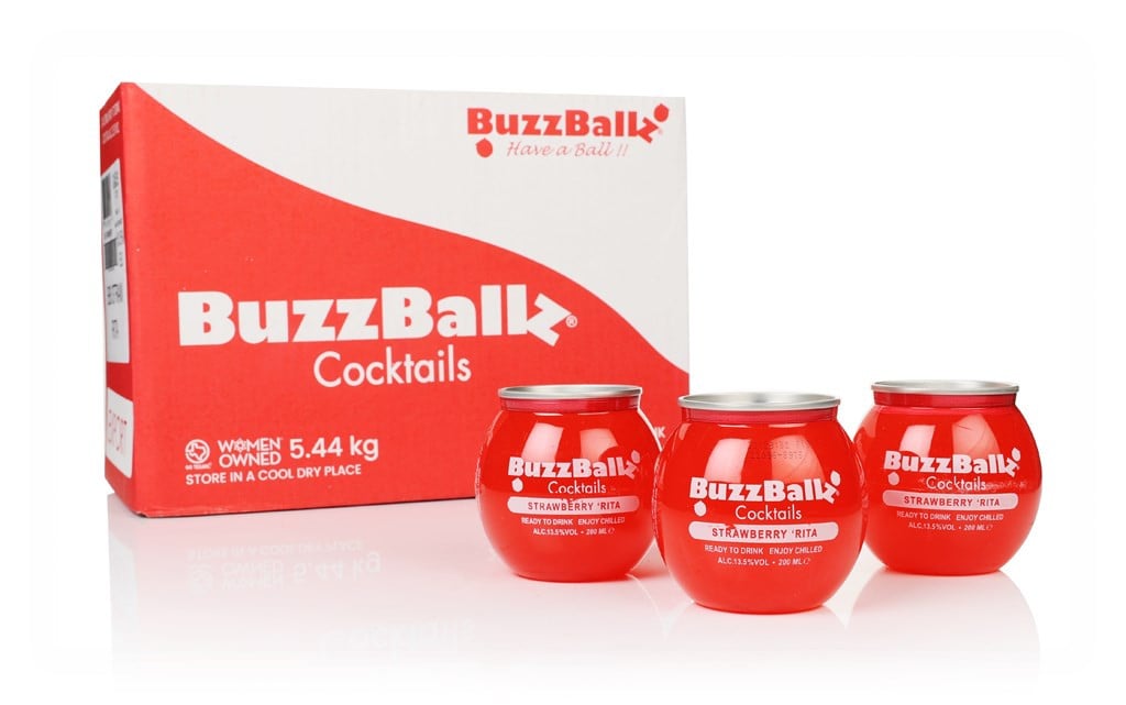 BuzzBallz Strawberry Rita (24 x 200ml) 480cl