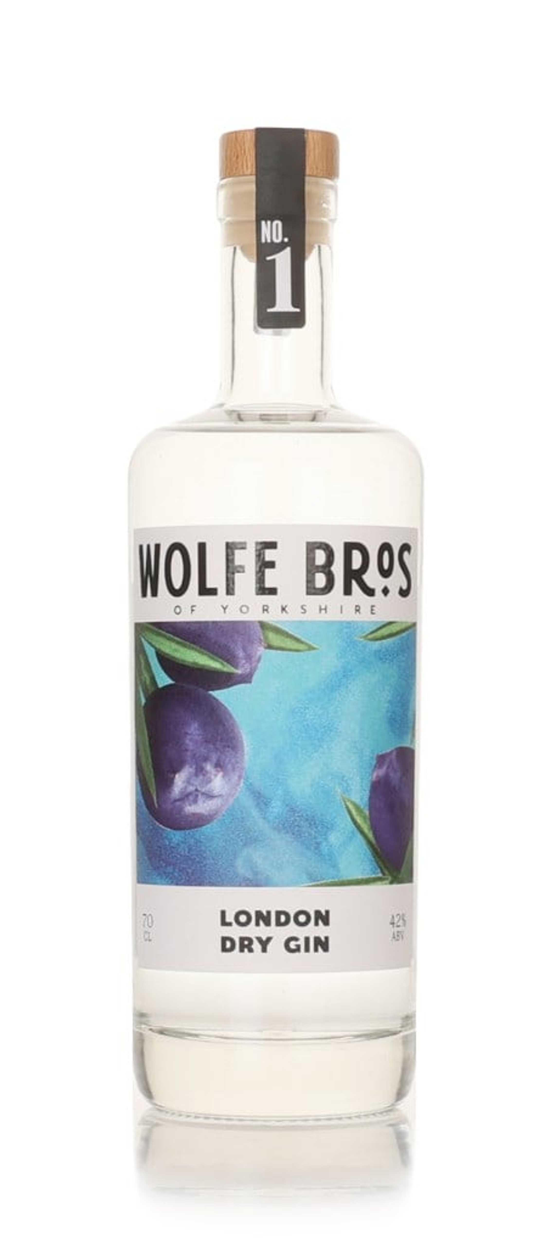 Wolfe Bros London Dry  Gin 70cl
