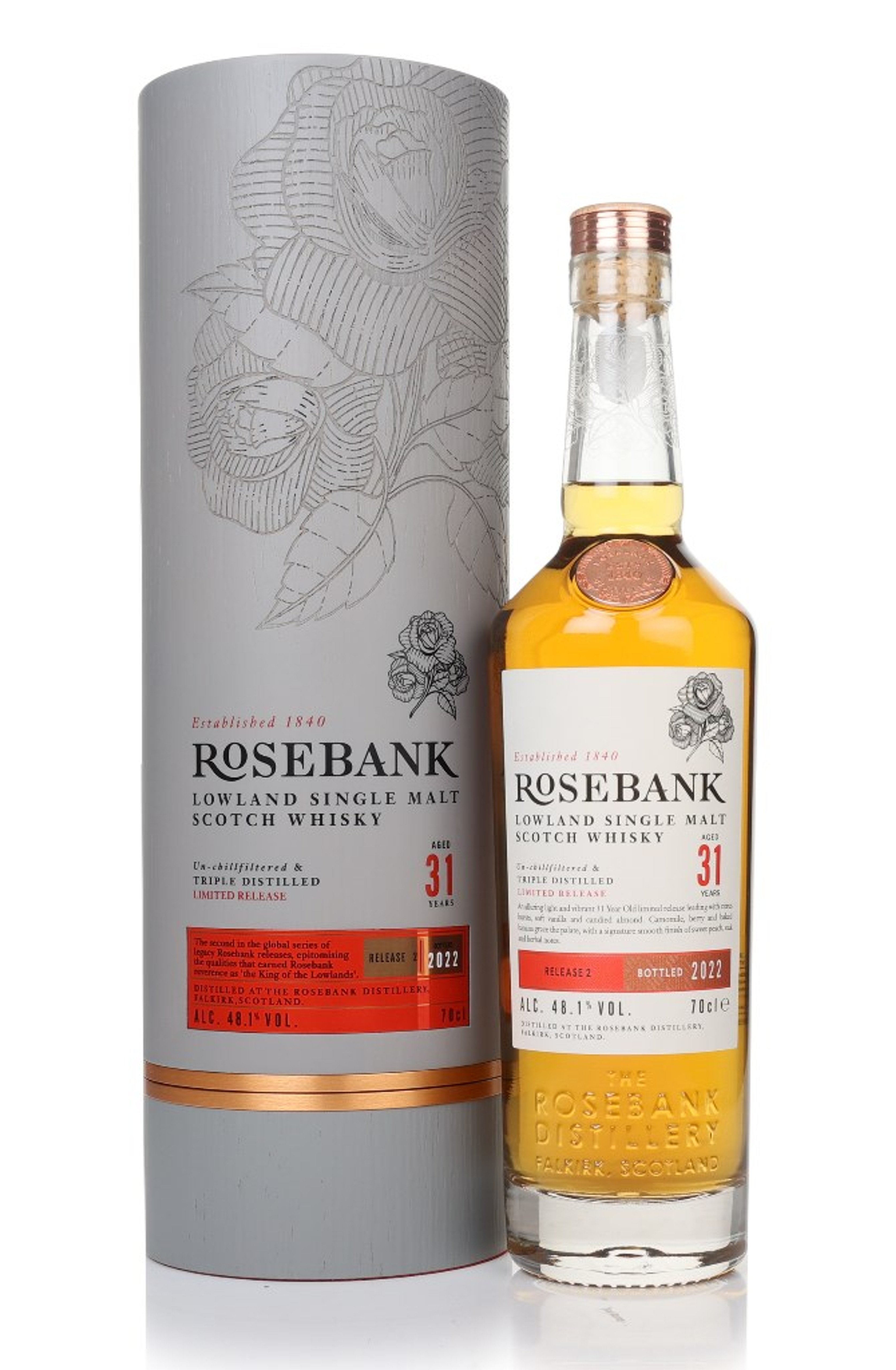 Rosebank 31 Year Old (bottled 2022) - Release Two 70cl