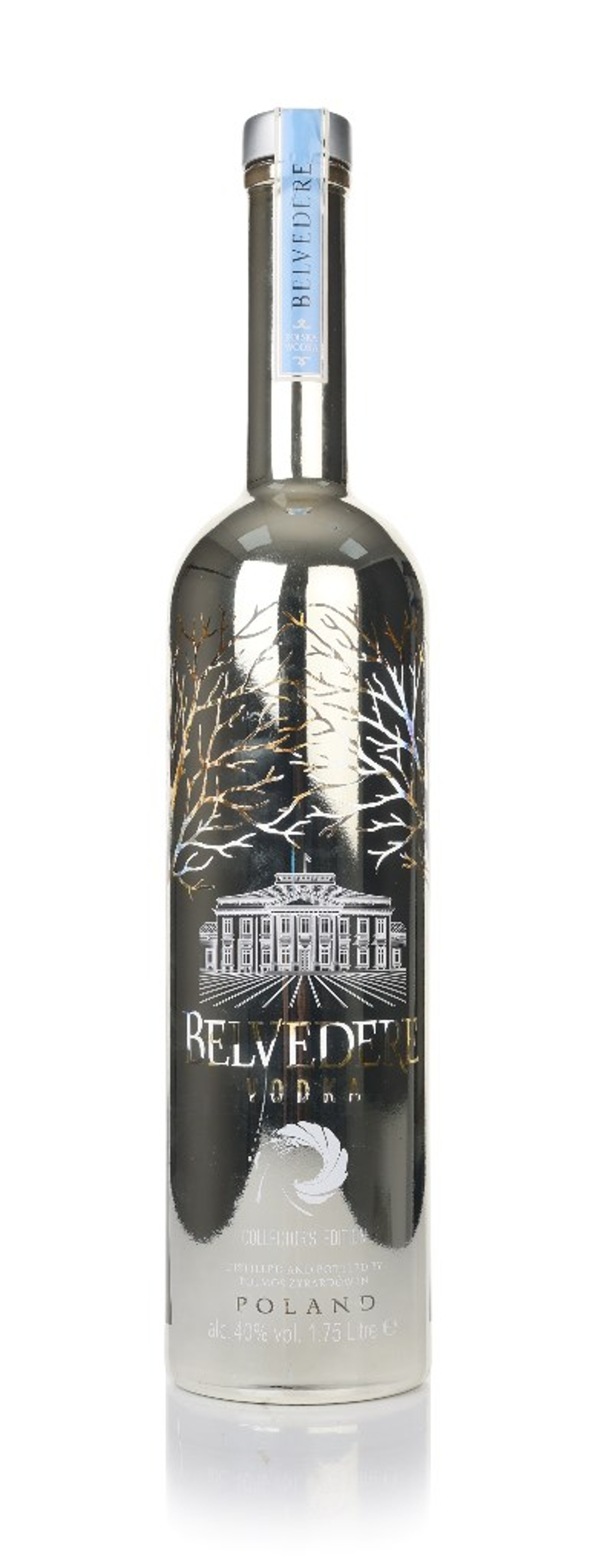 Belvedere Vodka Silver Sabre 007 Collectors Edition 1.75L 2cl