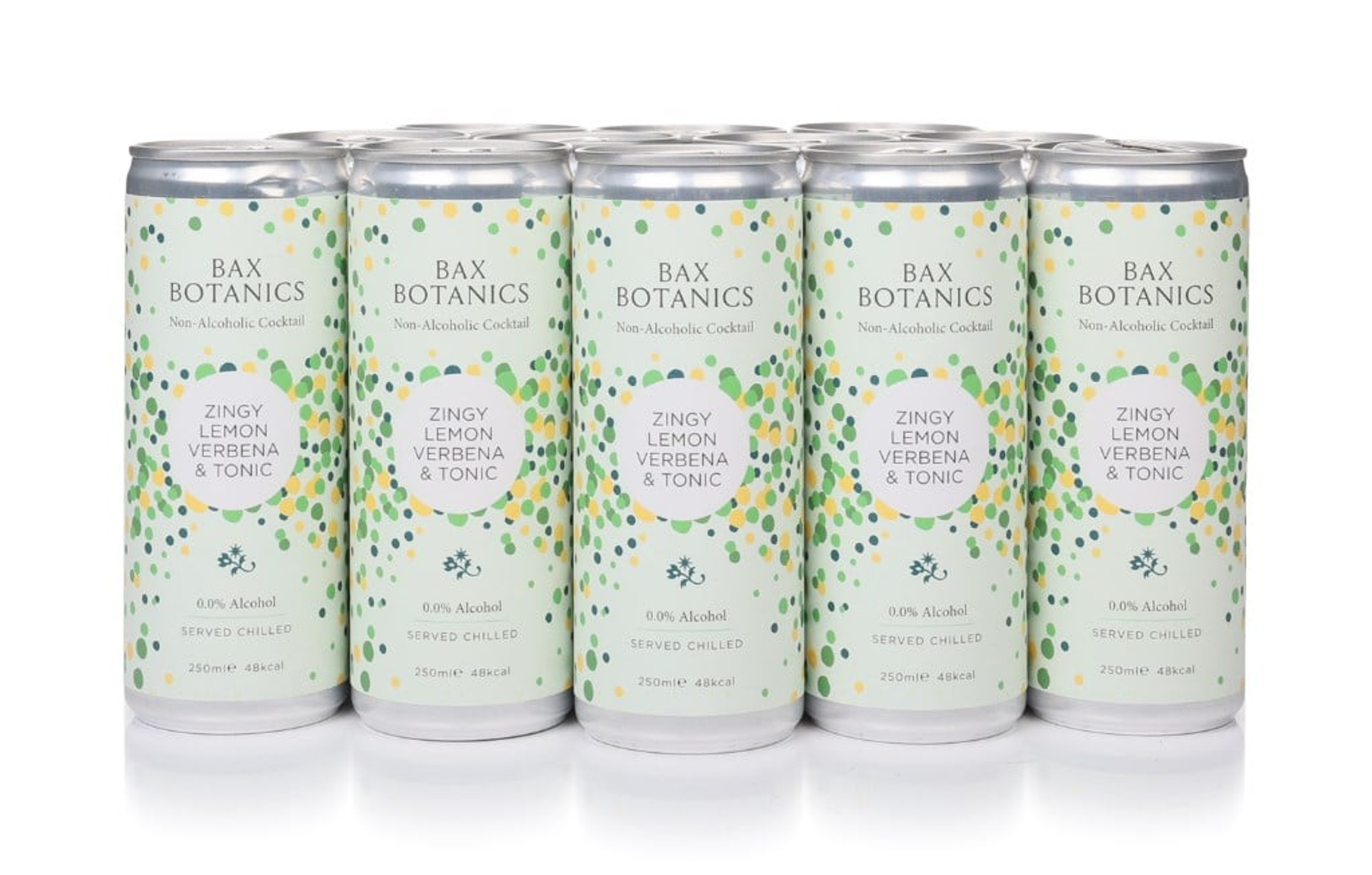 Bax Botanics - Zingy Lemon Verbena & Tonic (12 x 250ml) 300cl