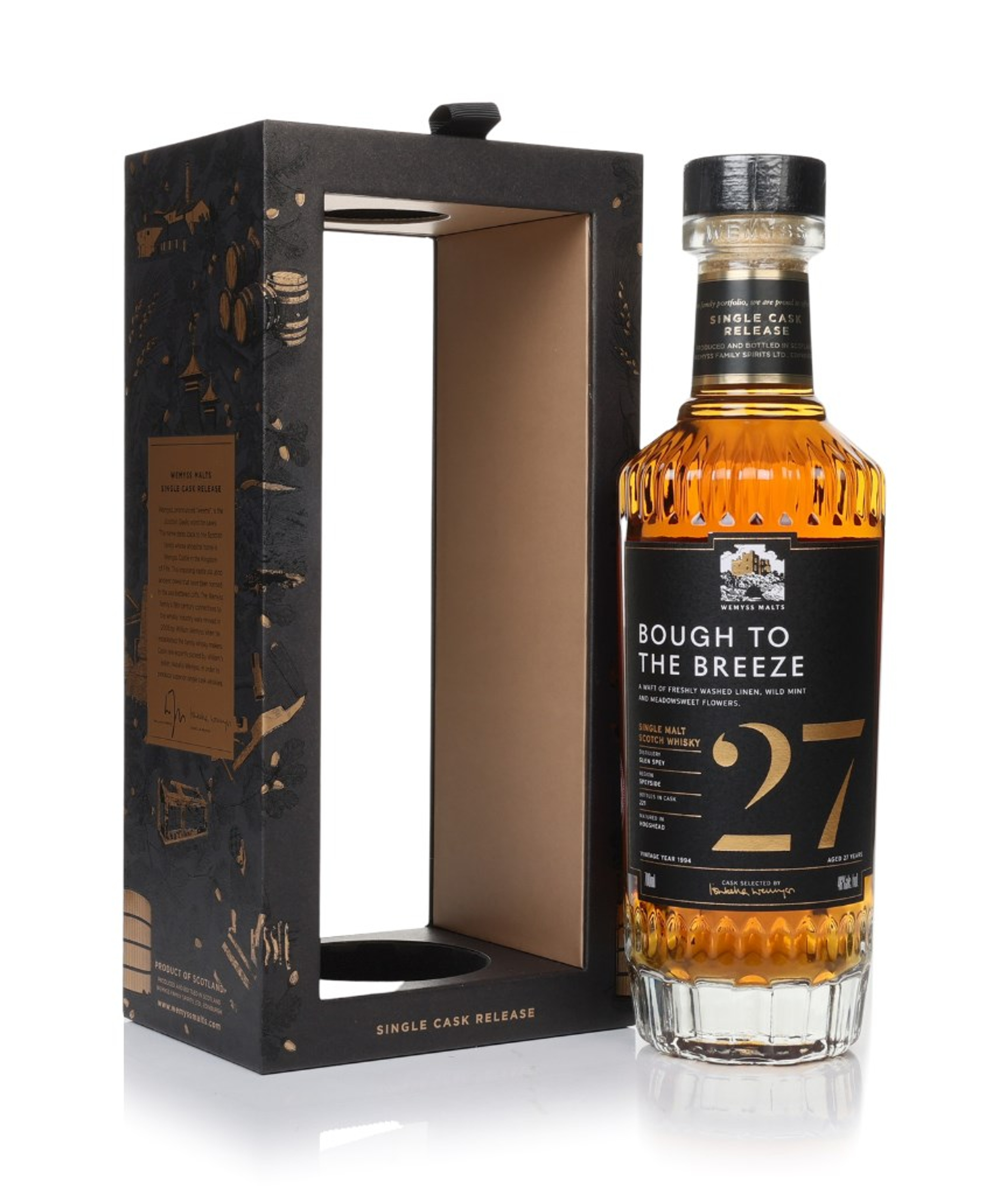 Bough to the Breeze 27 Year Old 1994 - Wemyss Malts (Glen Spey) 70cl