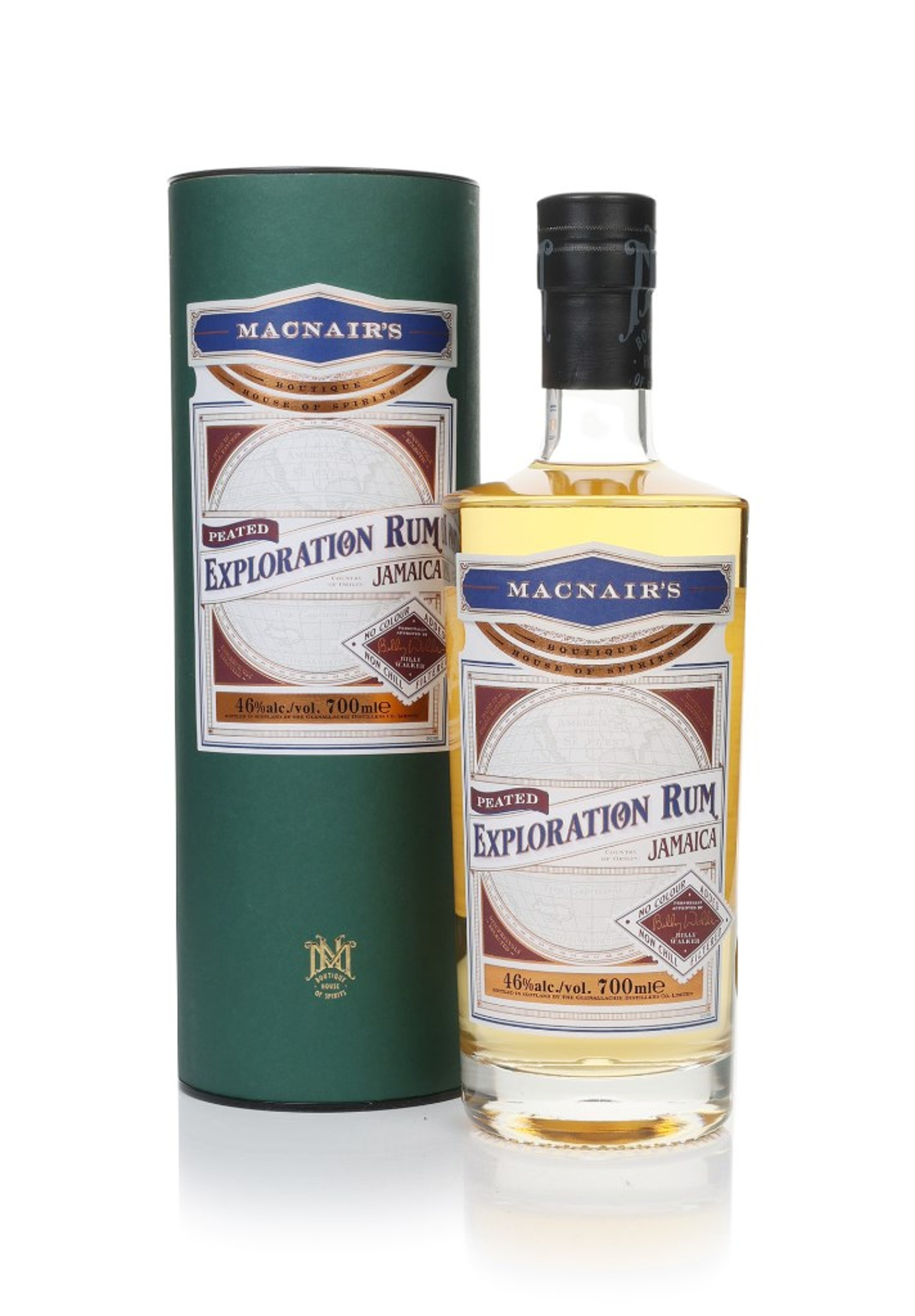 MacNair's Exploration Rum Jamaica Peated 70cl