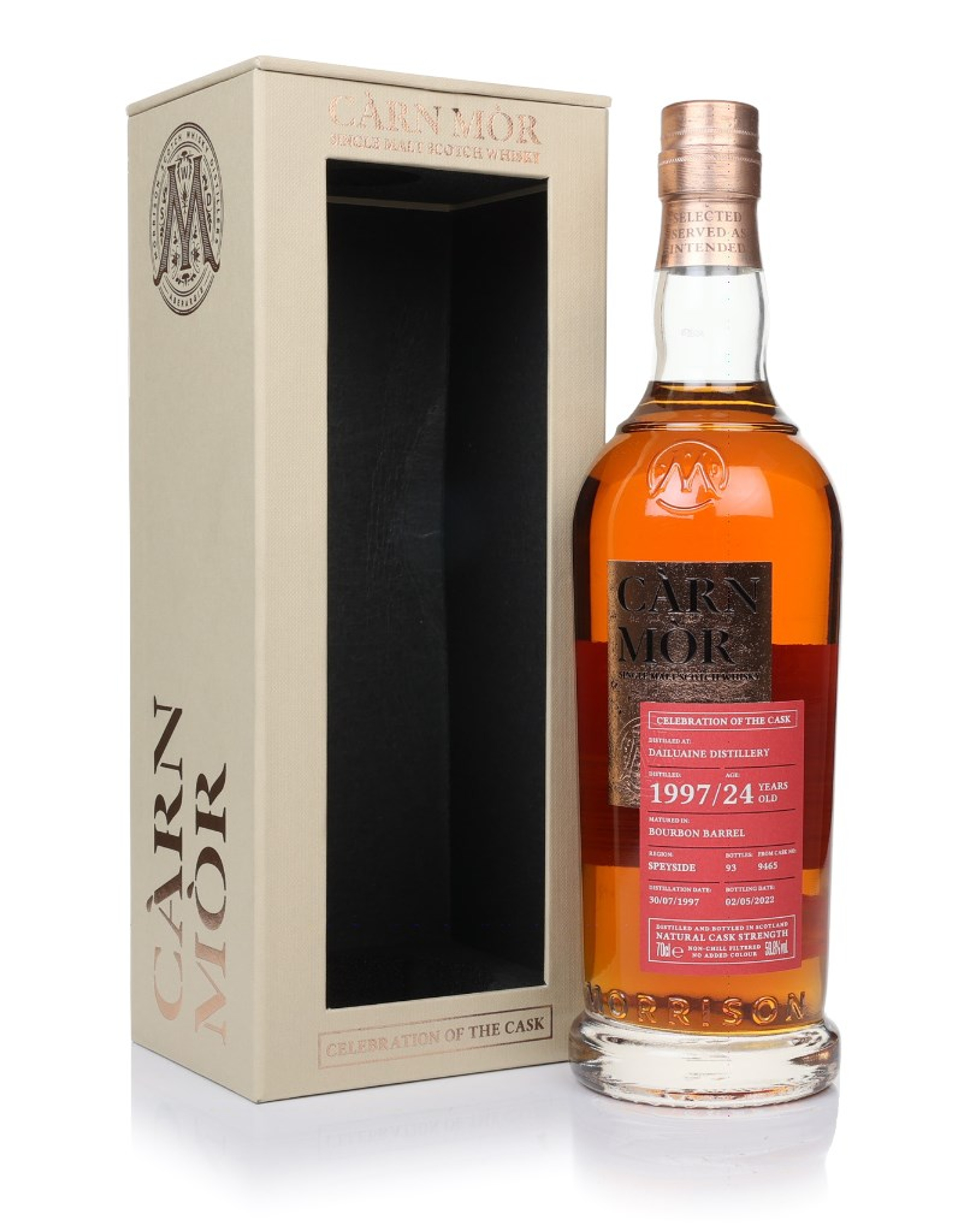 Dailuaine 24 Year Old 1997 (cask 9465) - Celebration of the Cask (Càrn Mòr) 70cl