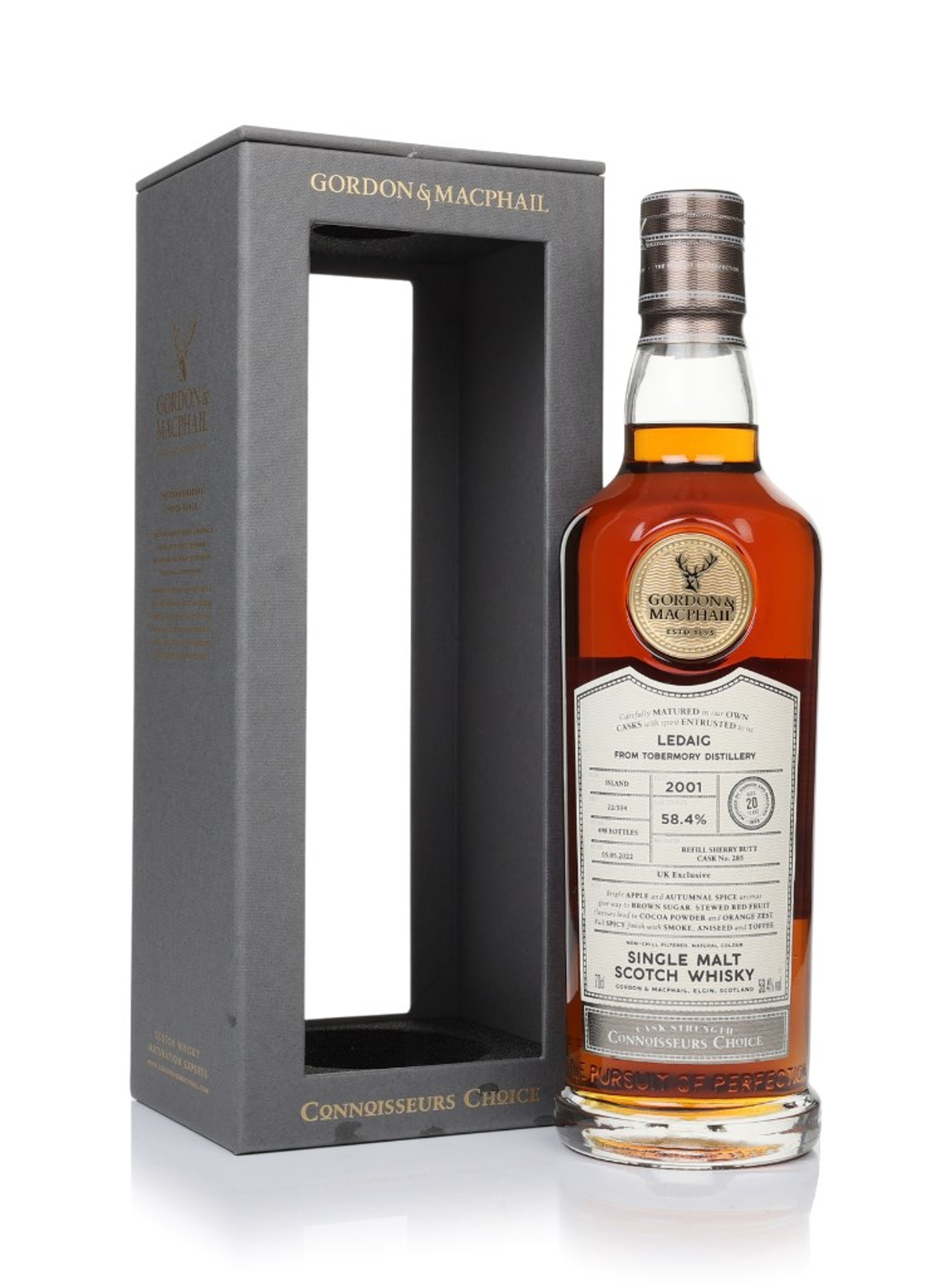 Ledaig 20 Year Old 2001 (cask 285) - Connoisseurs Choice (Gordon & MacPhail) 70cl