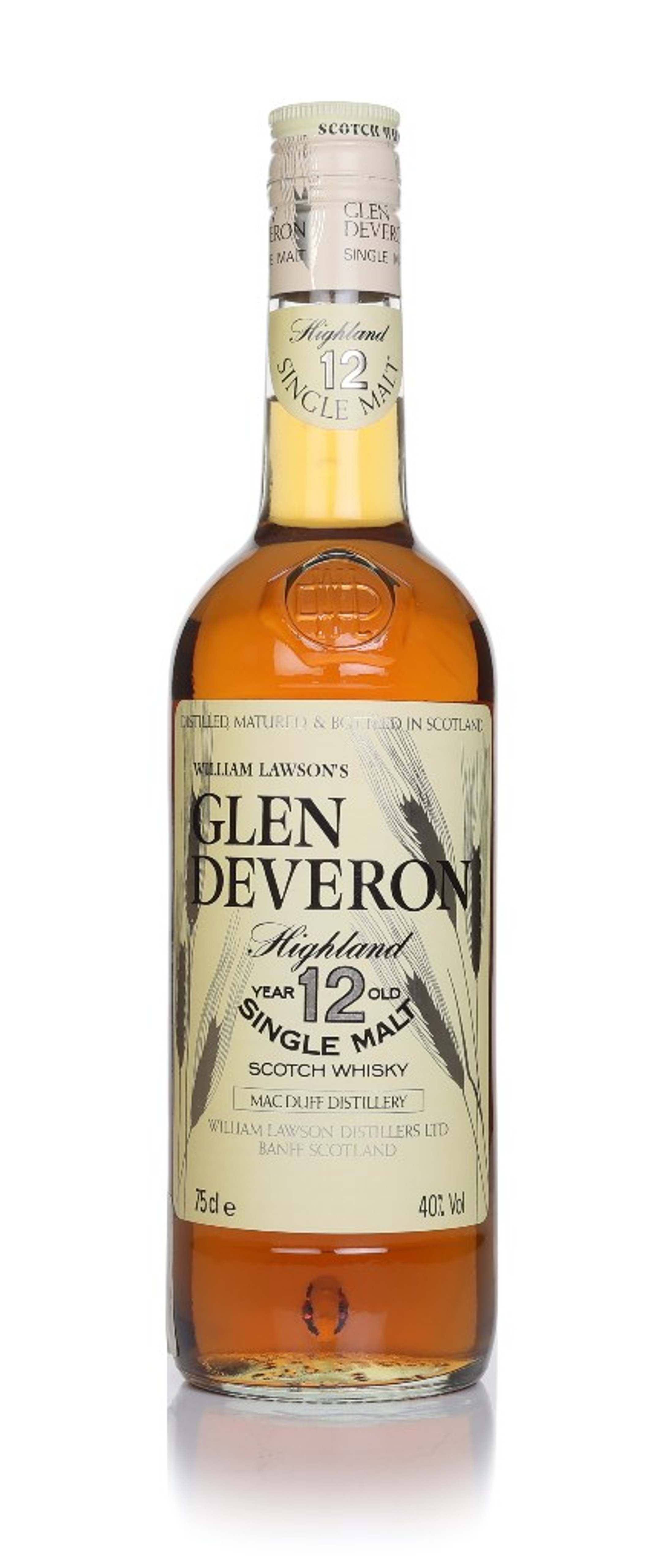 Glen Deveron 12 Year Old  - 1980s 75cl