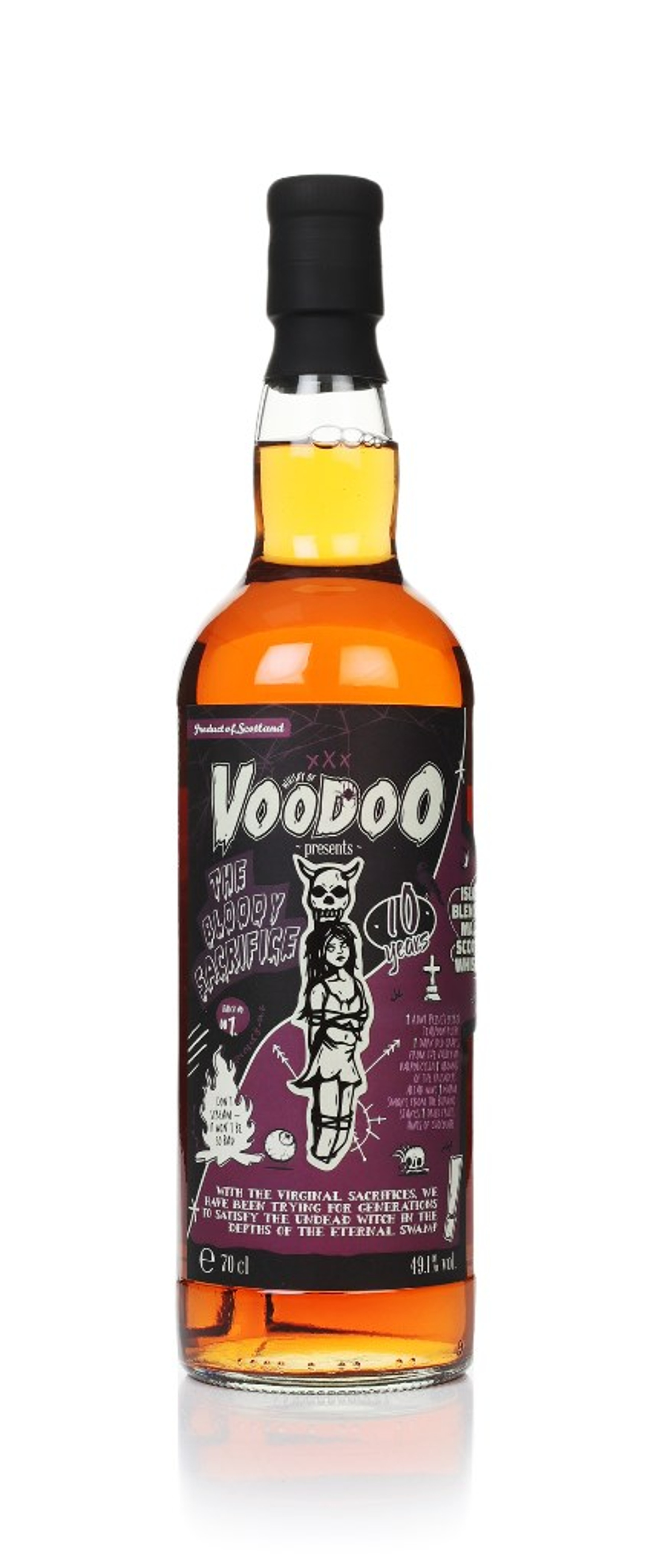 The Bloody Sacrifice 10 Year Old - Whisky of Voodoo 70cl