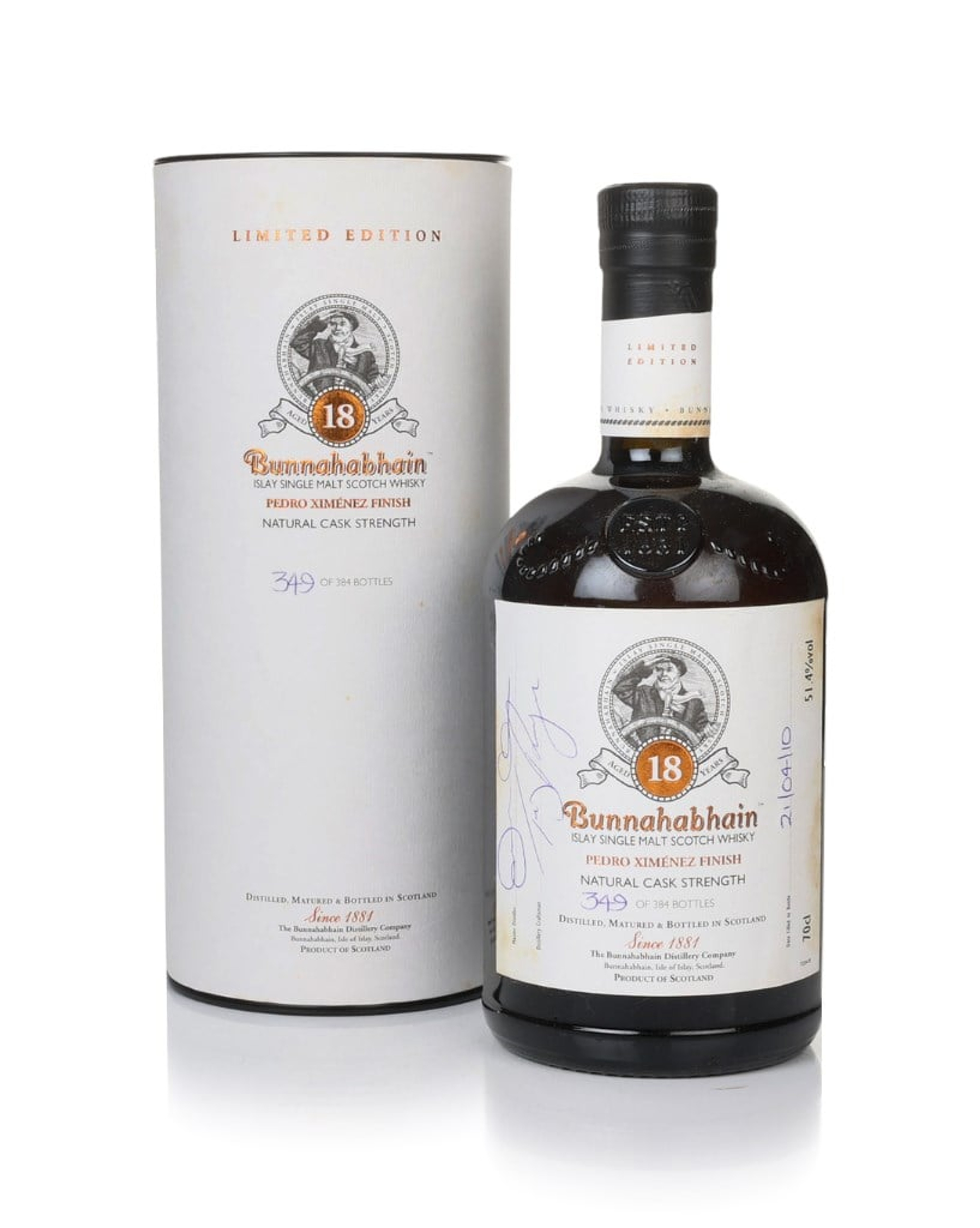 Bunnahabhain 18 Year Old PX Finish - Fèis Ìle 2010 70cl