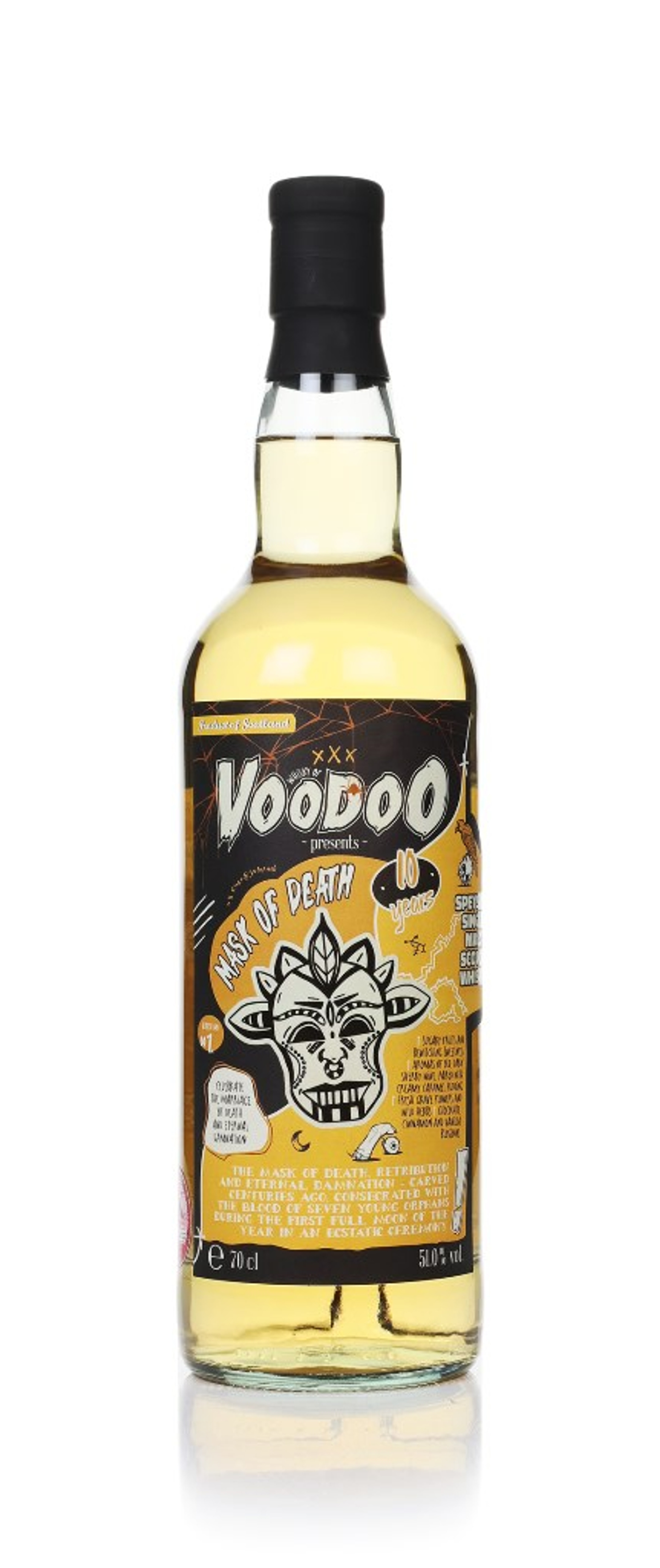 Mask of Death 10 Year Old - Spirit of Voodoo 70cl