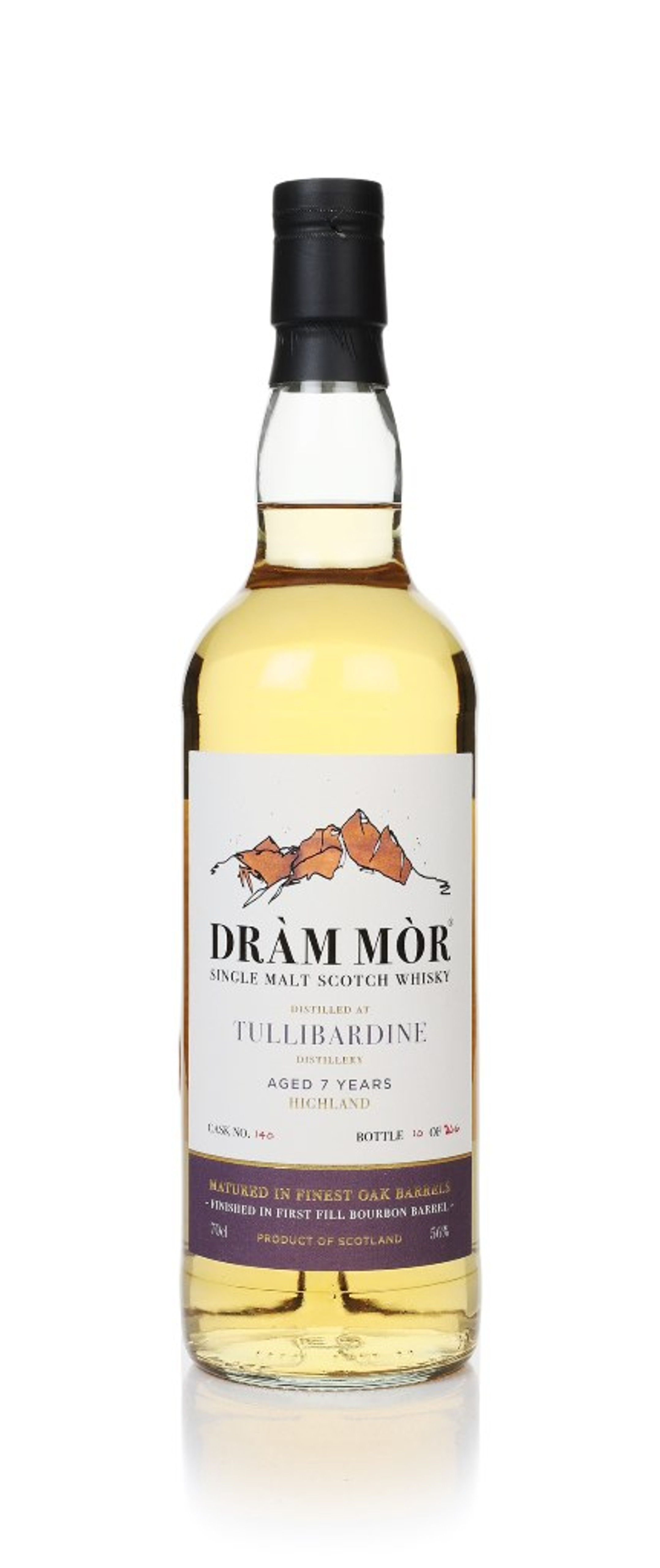 Tullibardine 7 Year Old (cask 140) - Dràm Mòr 70cl