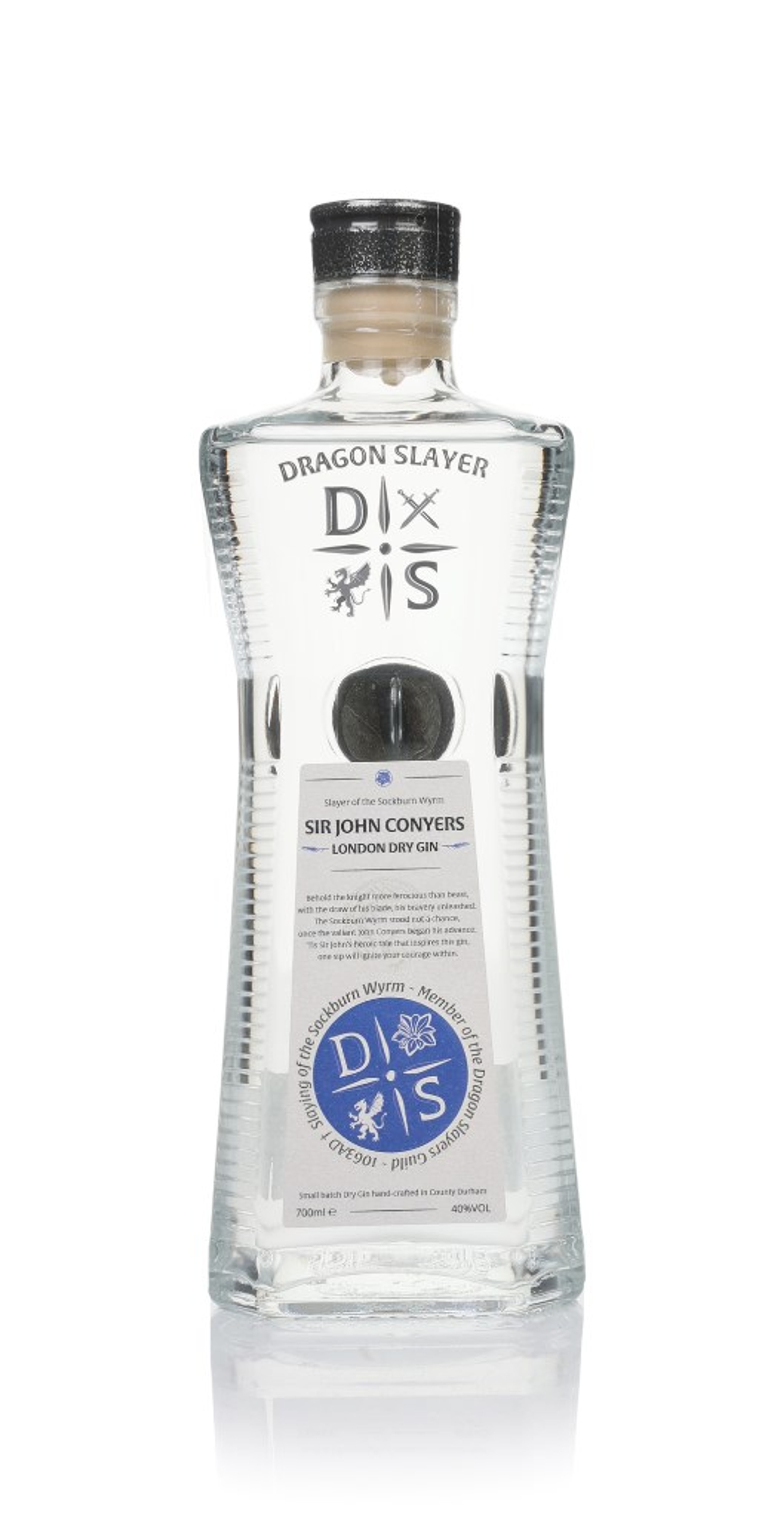 Dragon Slayer Distillery - Sir John Conyers London Dry Gin 70cl