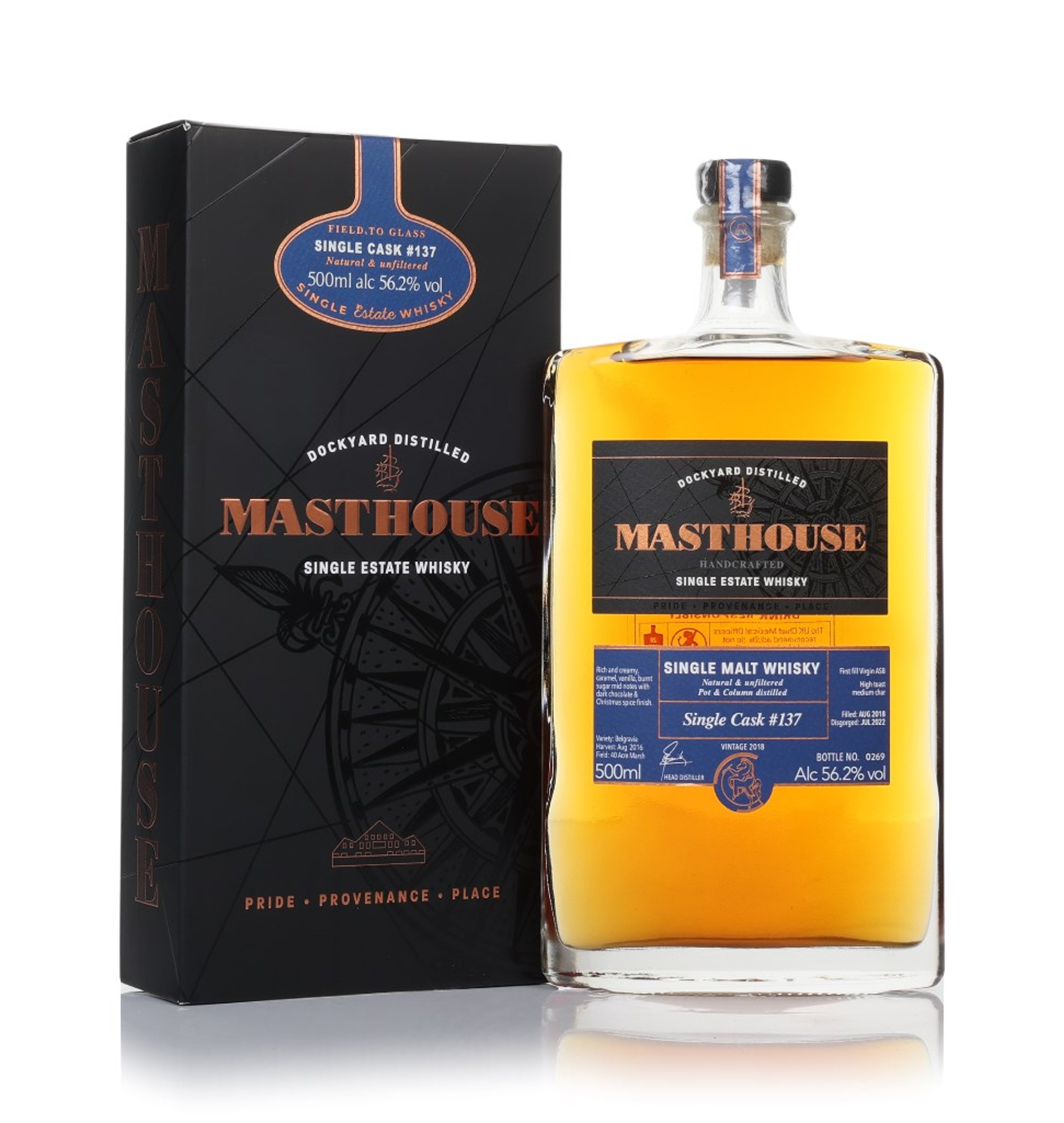 Masthouse Single Malt - Single Cask #137 50cl