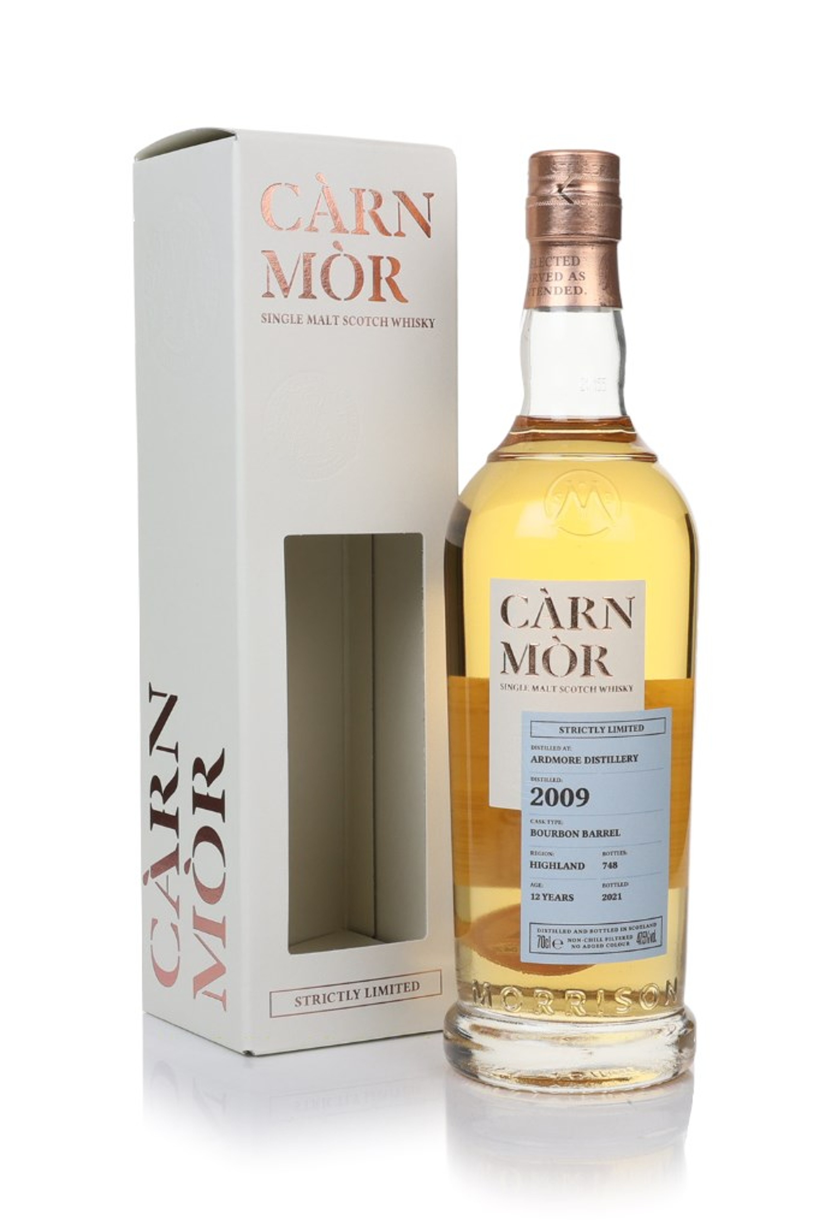 Ardmore 12 Year Old 2009 - Strictly Limited (Càrn Mòr) 70cl