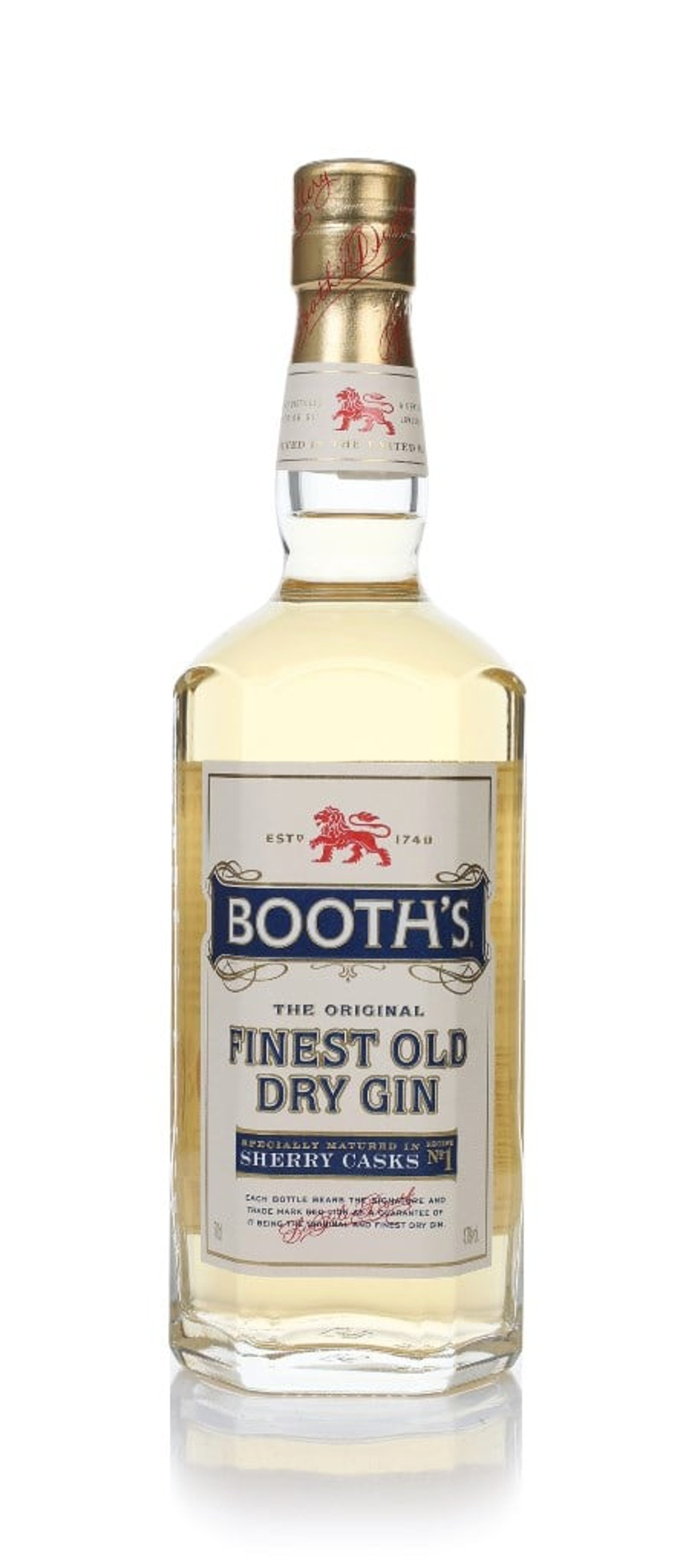 Booth's Finest Old Dry Gin 70cl