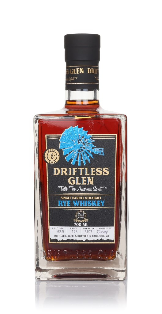 Driftless Glen 5 Year Old Single Barrel Rye 70cl