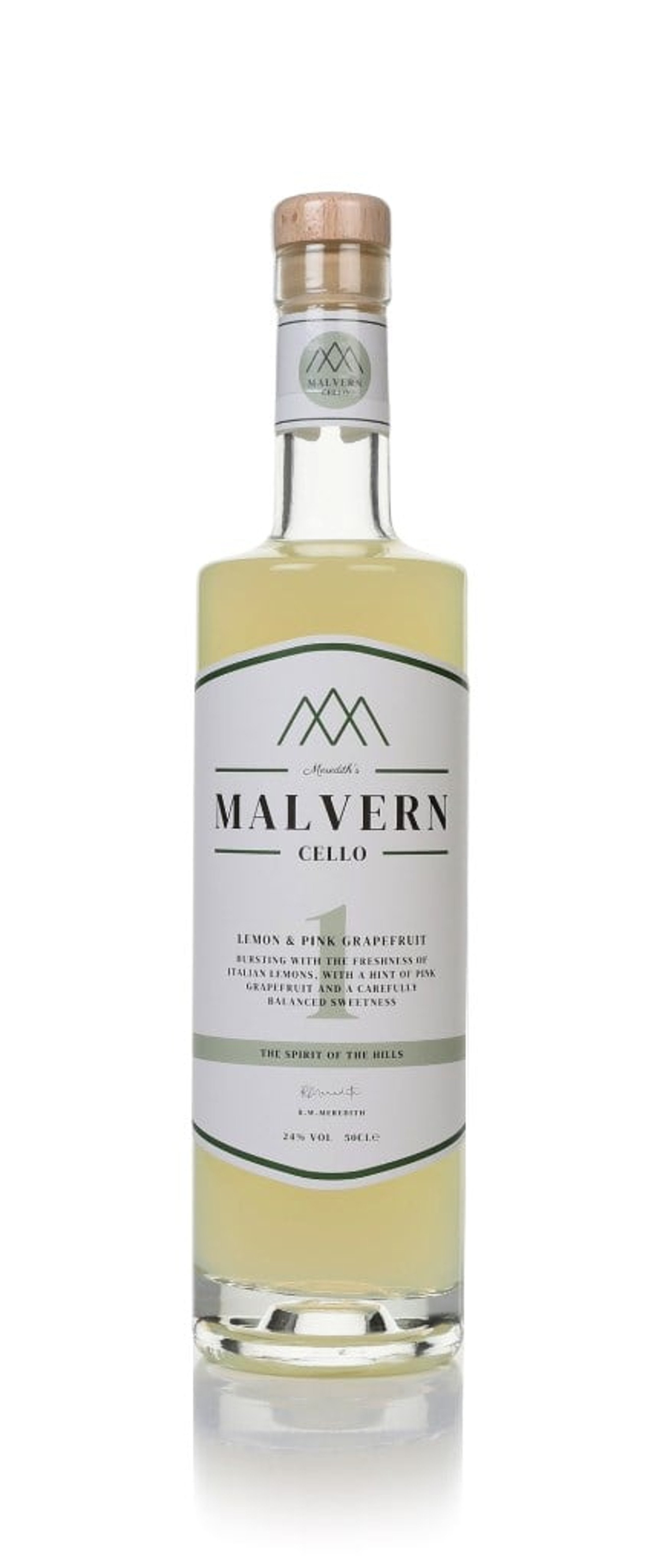 Malvern Cello - Lemon & Pink Grapefruit 50cl