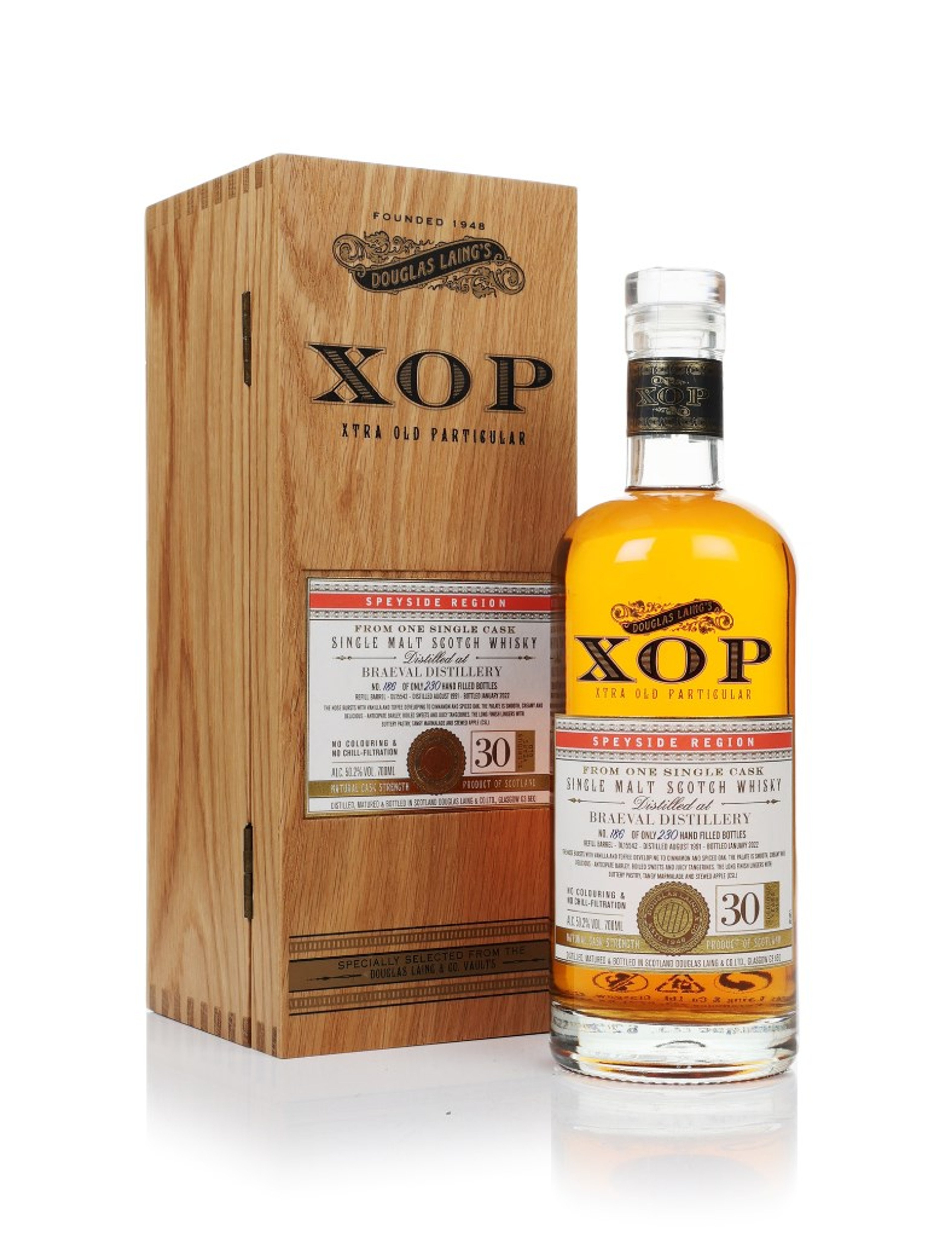 Braeval 30 Year Old (cask 15542) - Xtra Old Particular (Douglas Laing) 70cl
