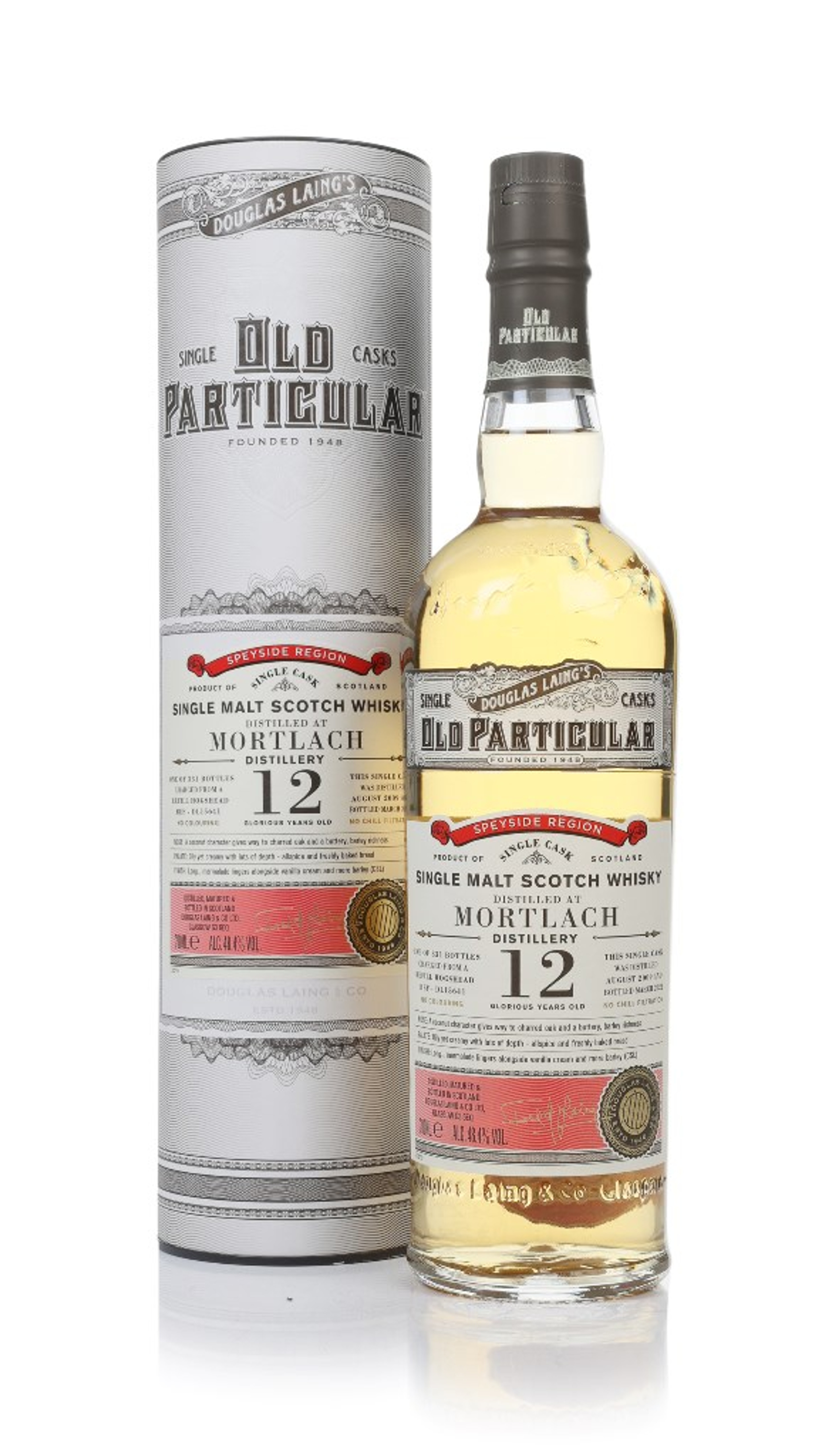 Mortlach 12 Year Old 2009 (cask 15641) - Old Particular (Douglas Laing) 70cl
