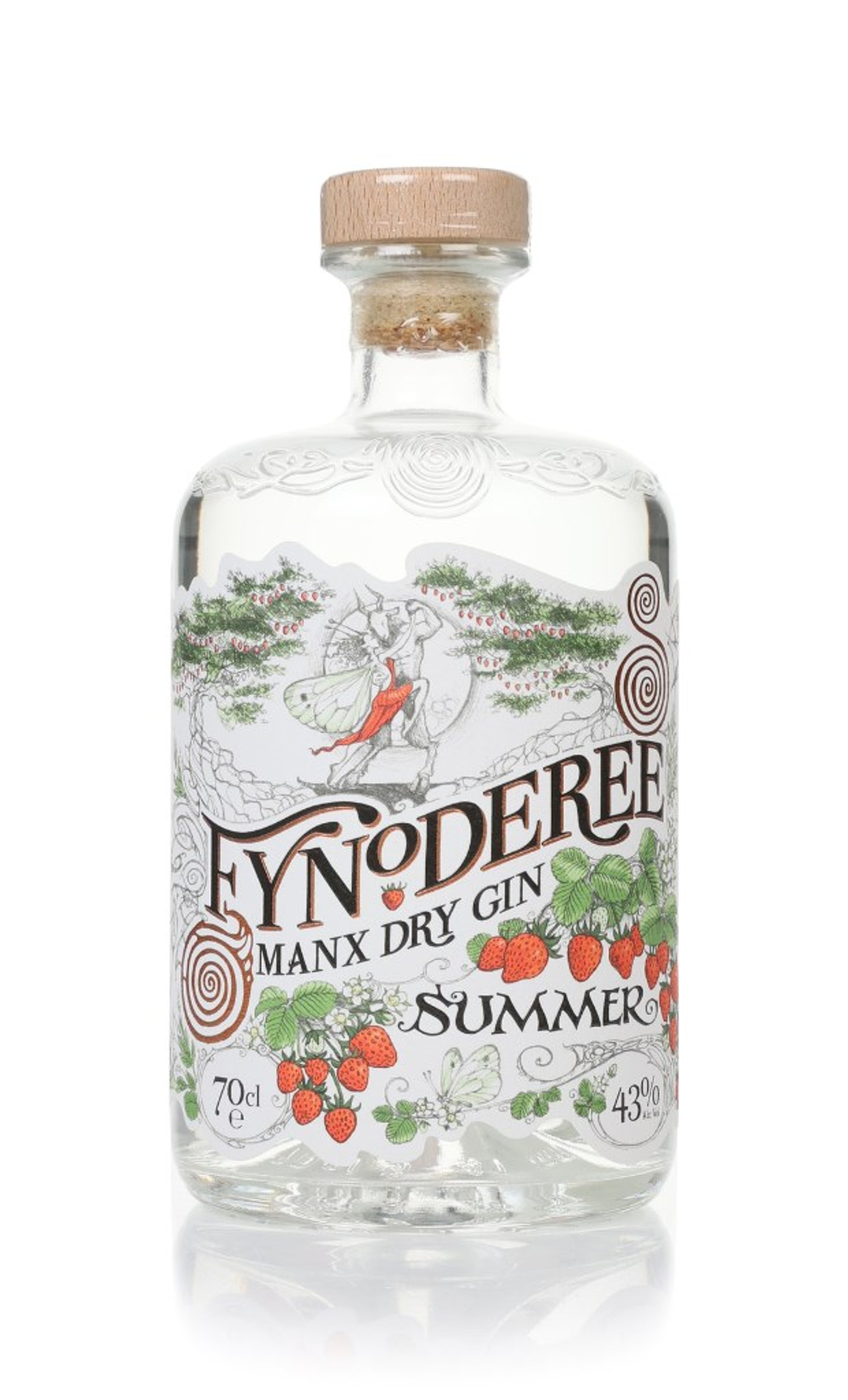 Fynoderee Manx Dry Gin - Summer 70cl