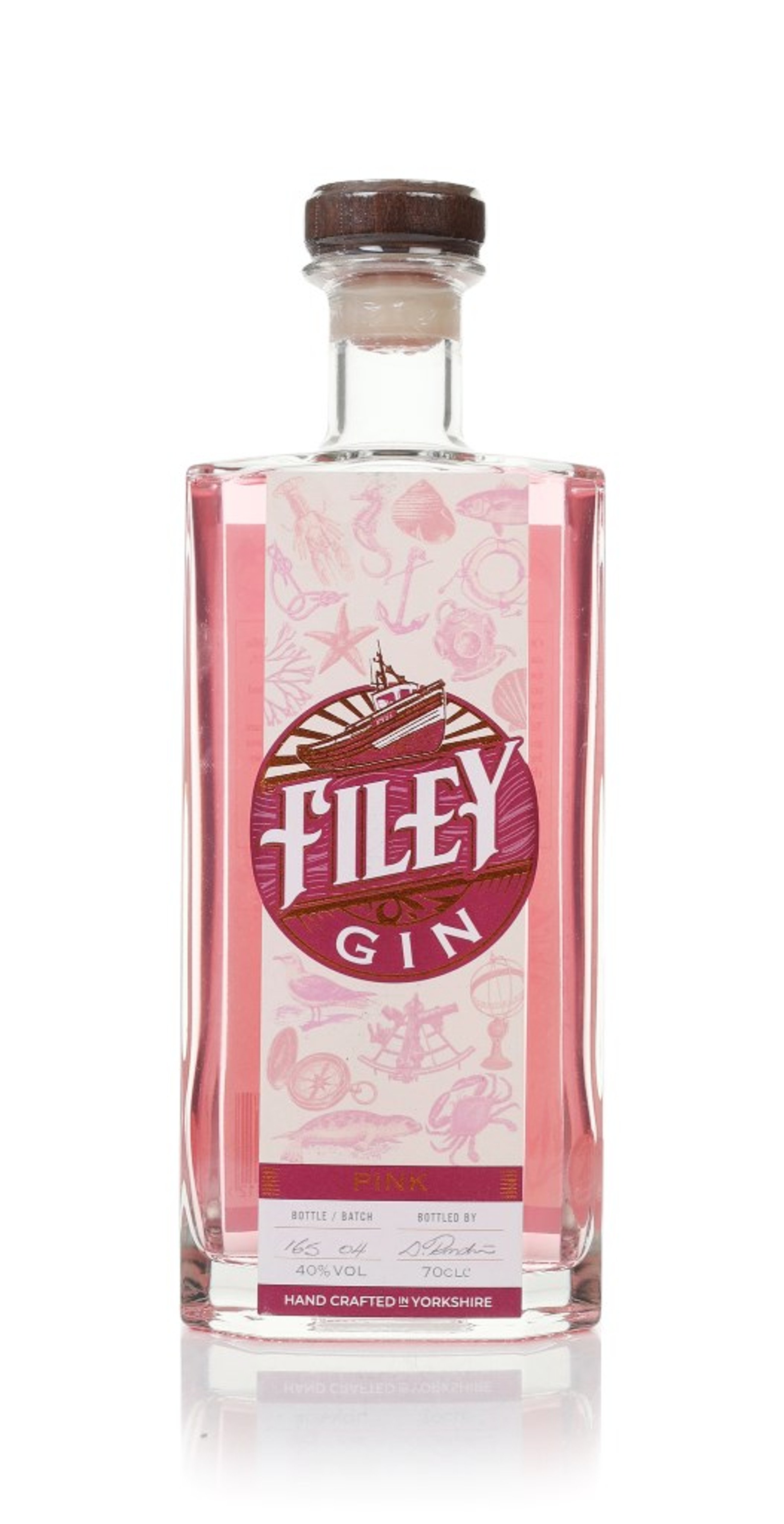 Filey Pink Gin 70cl