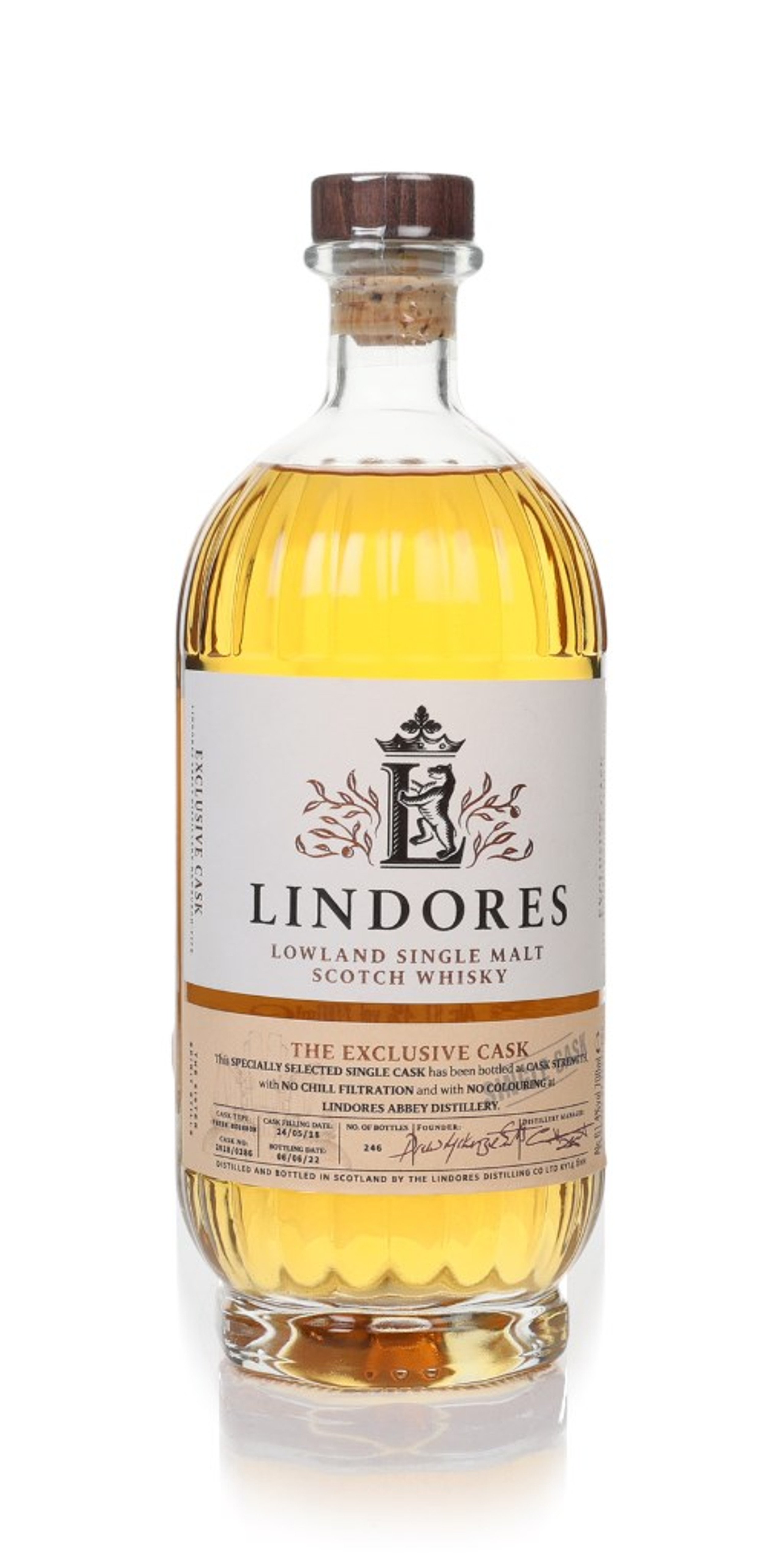 Lindores Abbey The Exclusive Cask (cask 2018/0386) 70cl