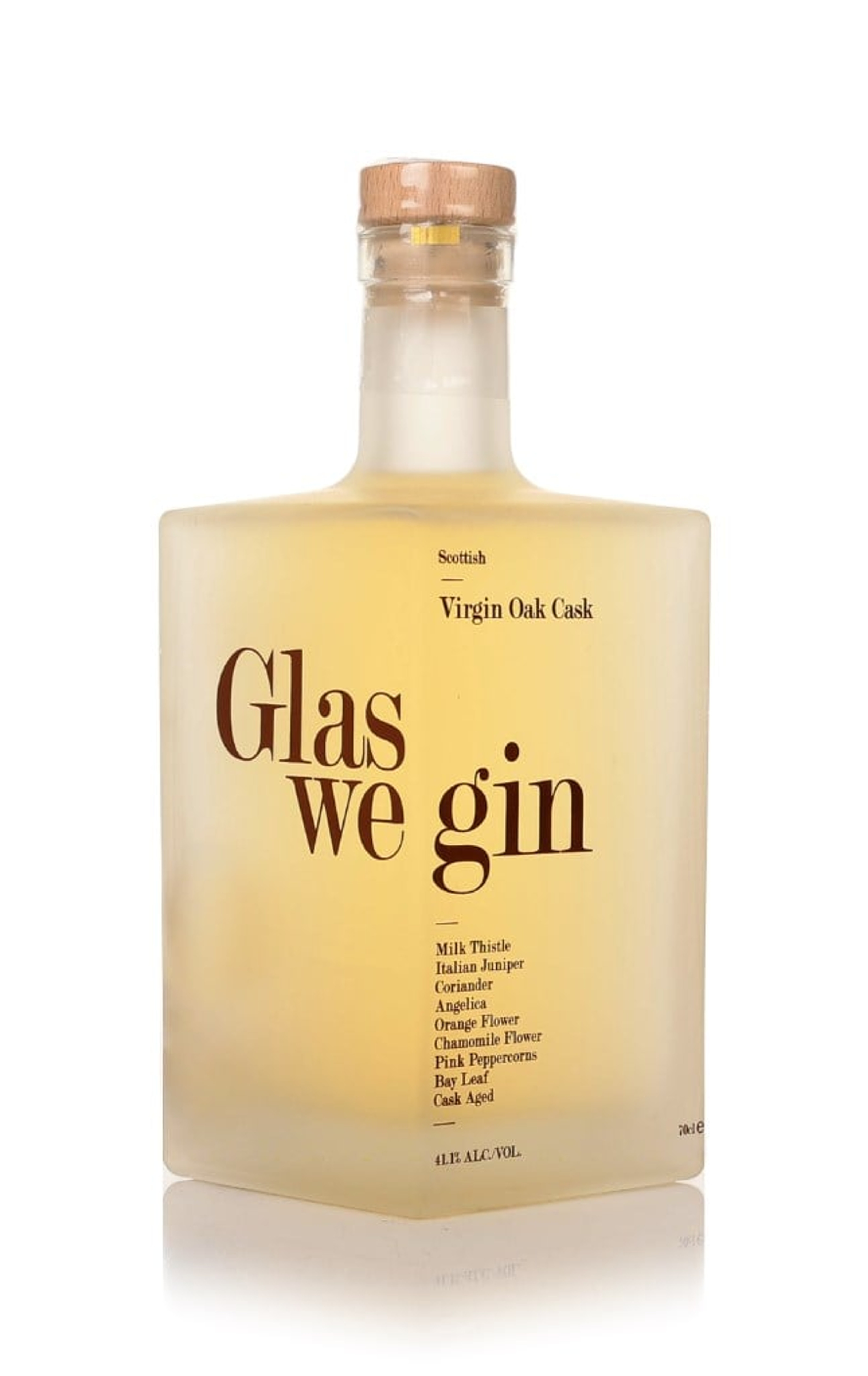 Glaswegin Cask Collection - Virgin Oak Cask 70cl