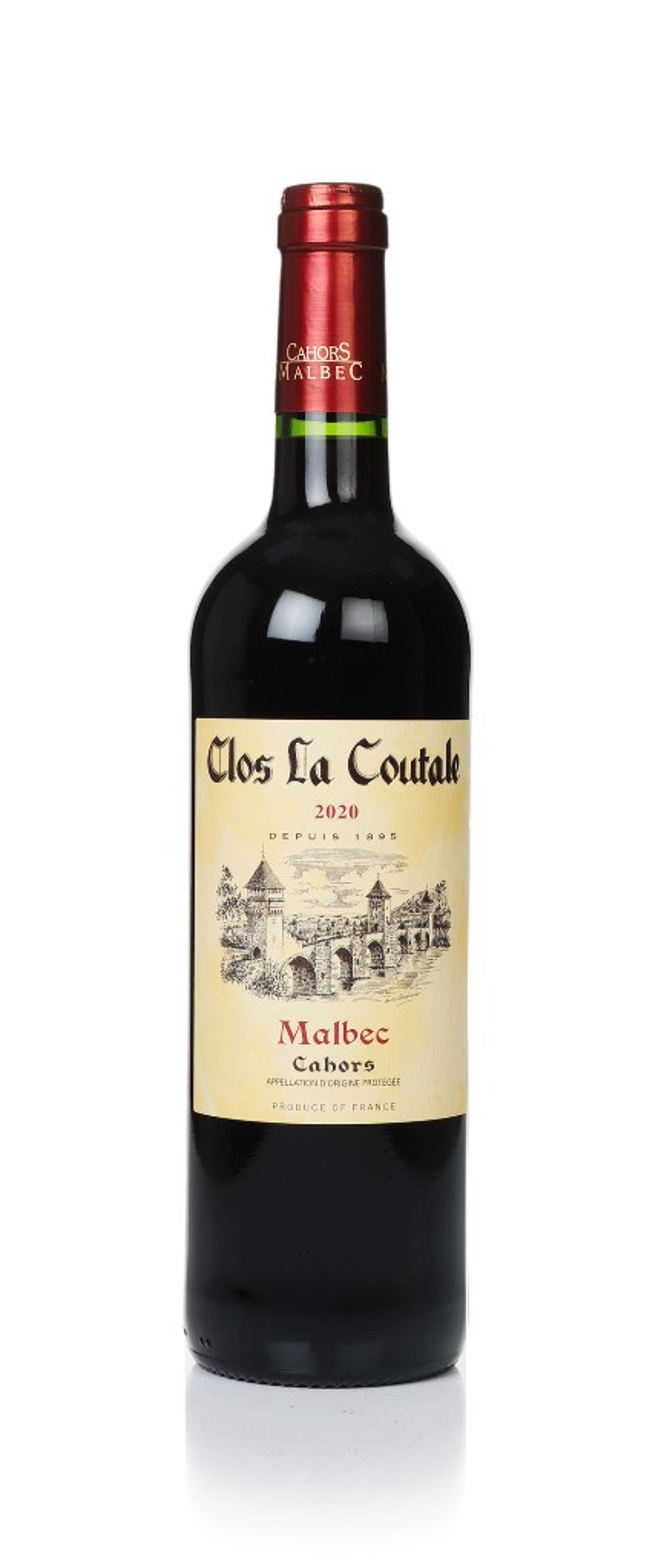 Clos La Coutale Cahors Malbec 2020 75cl