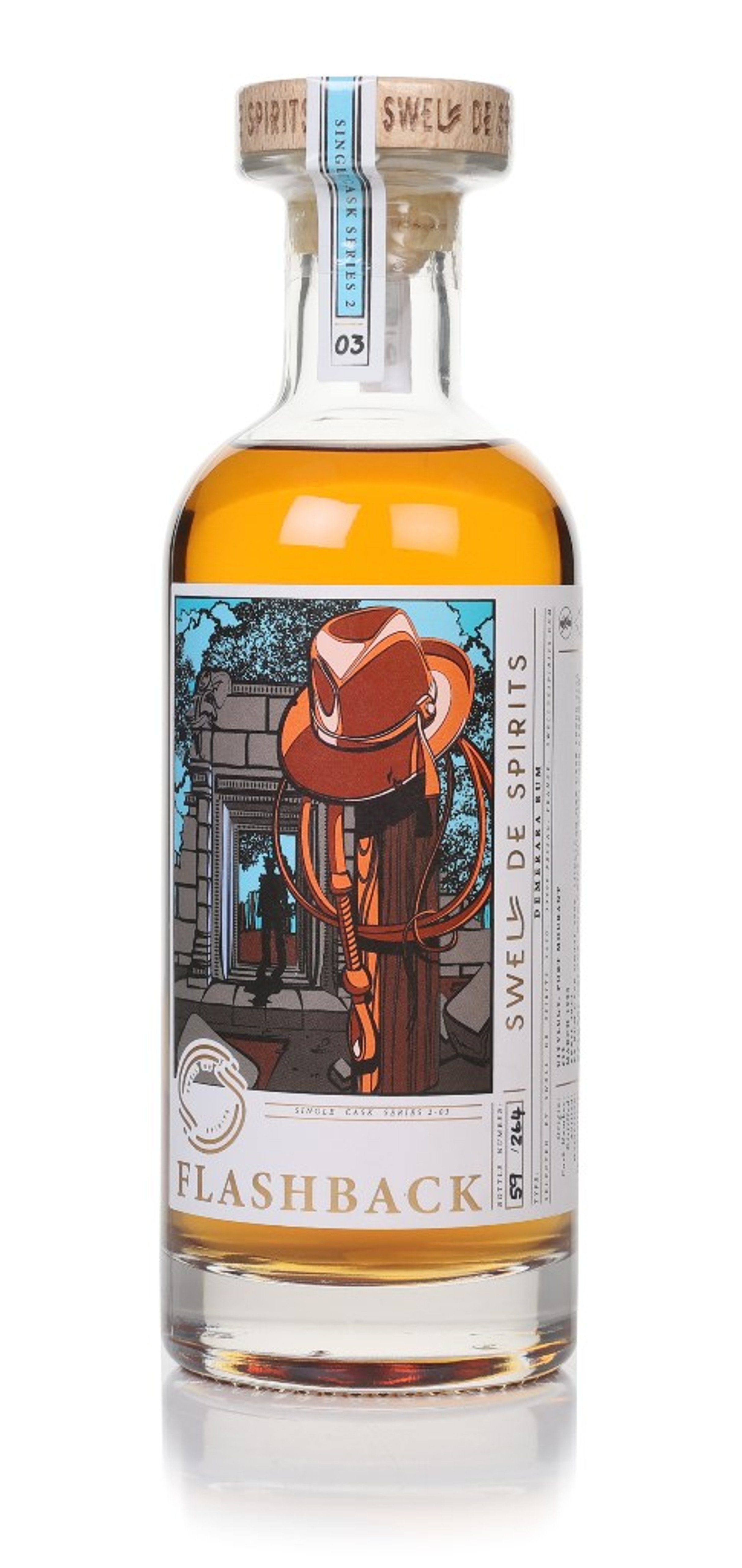 Uitvlugt Demerara Rum 1995 (bottled 2022) - Flashback (Swell de Spirits) 50cl