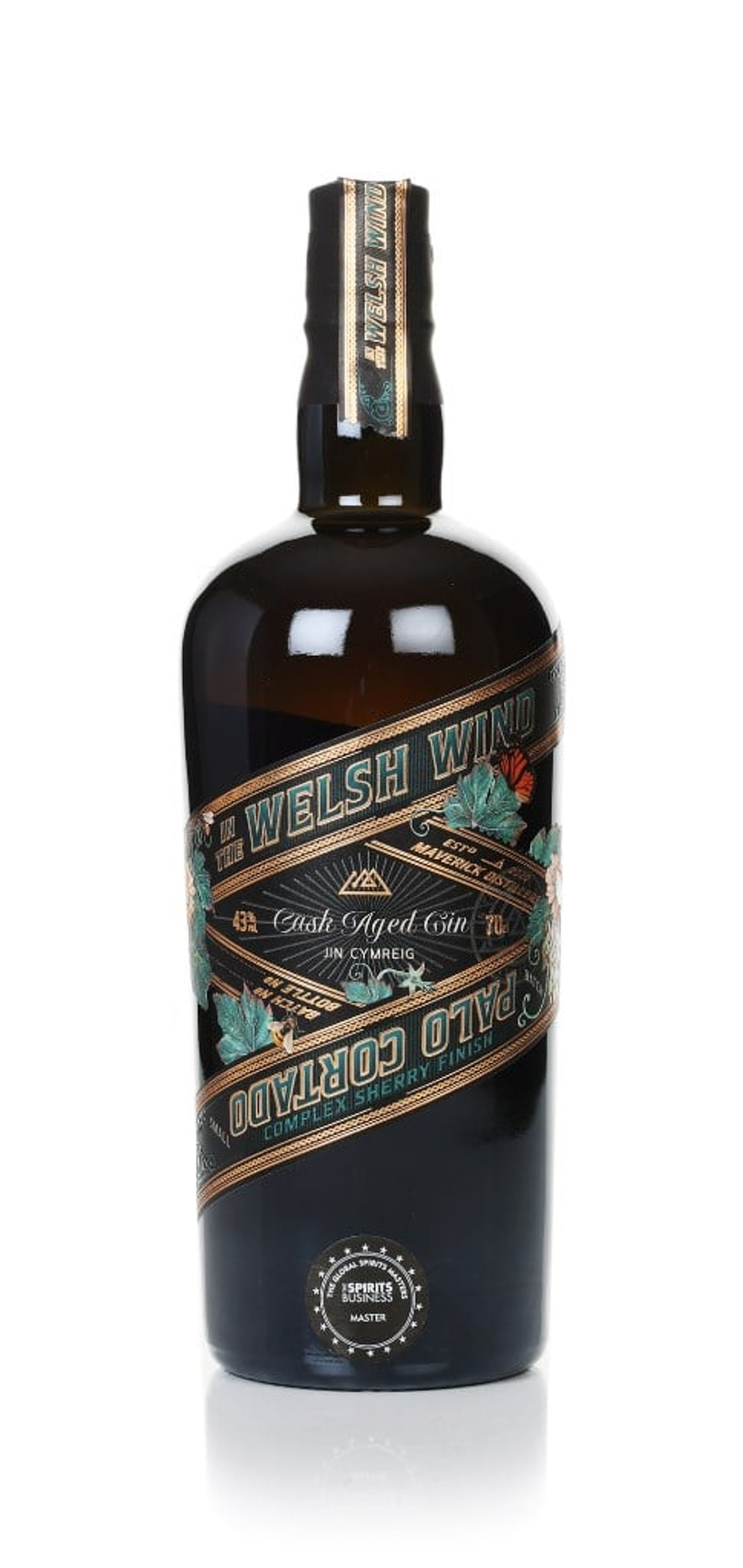 In The Welsh Wind Palo Cortado Cask Aged Gin 70cl