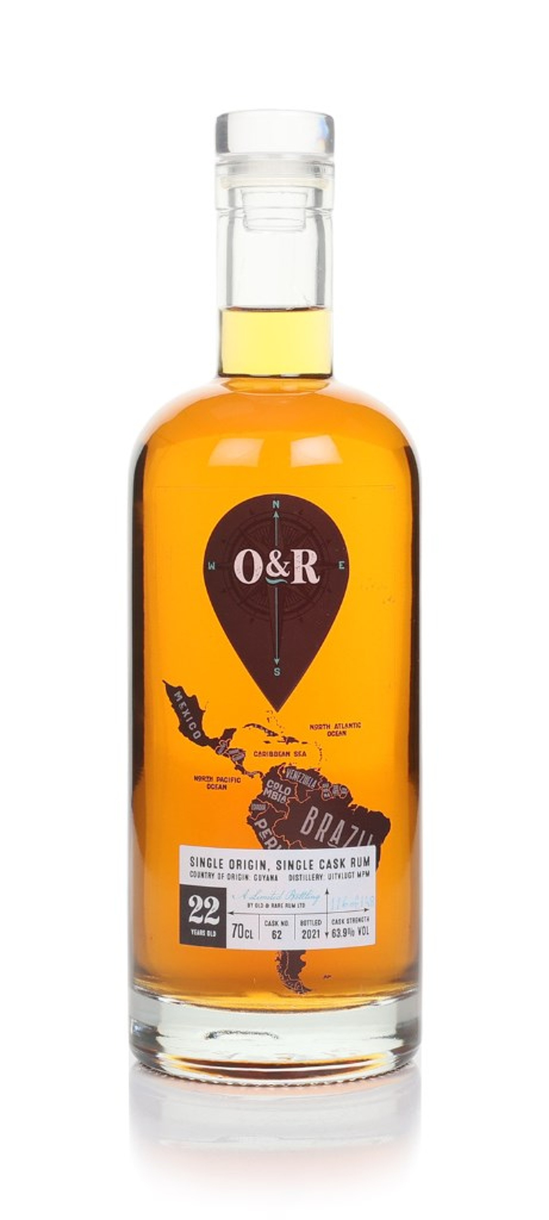 Uitvlugt 22 Year Old 1999 - Old & Rare Rum 70cl