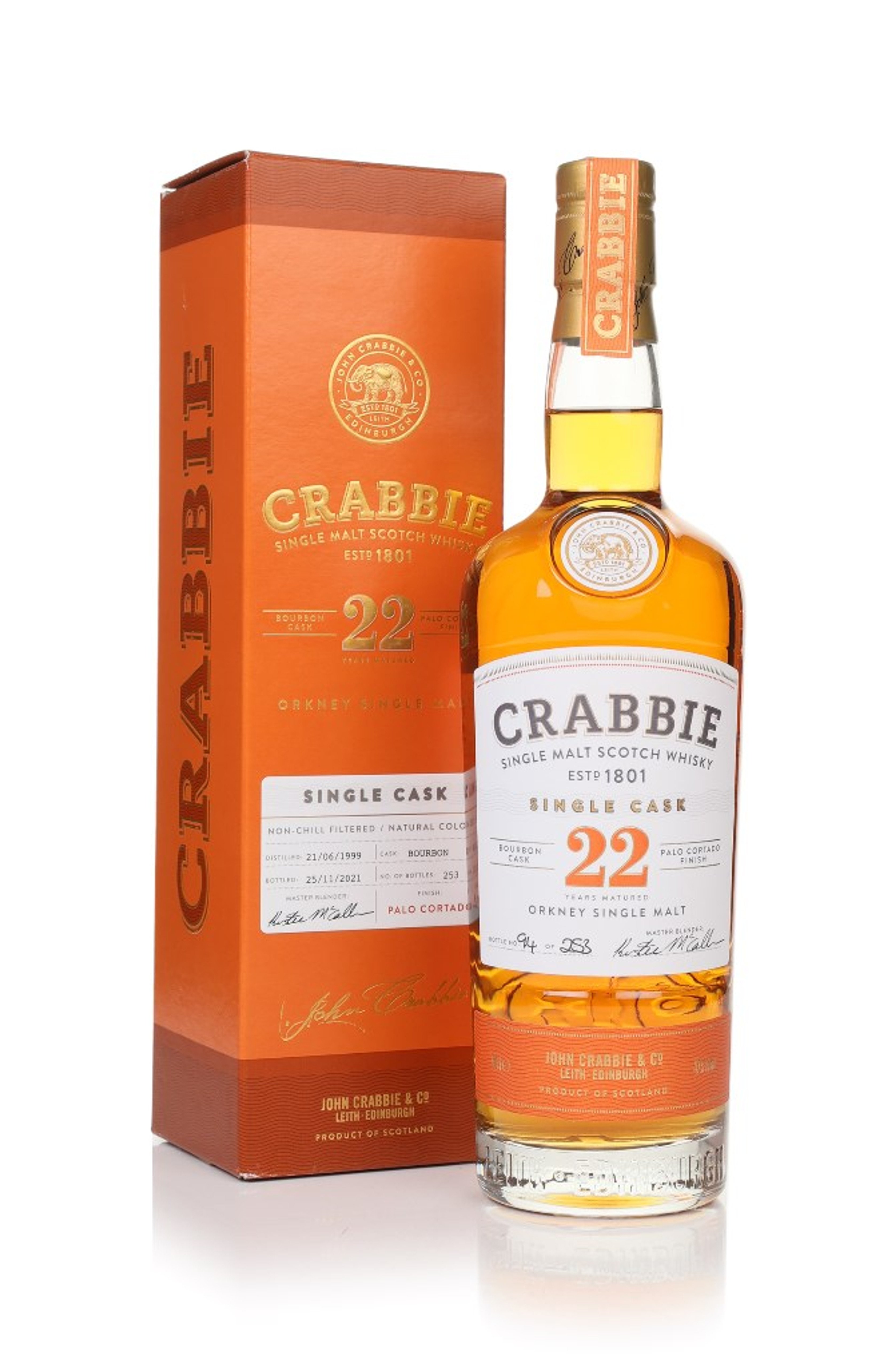 Crabbie 22 Year Old 1999 70cl