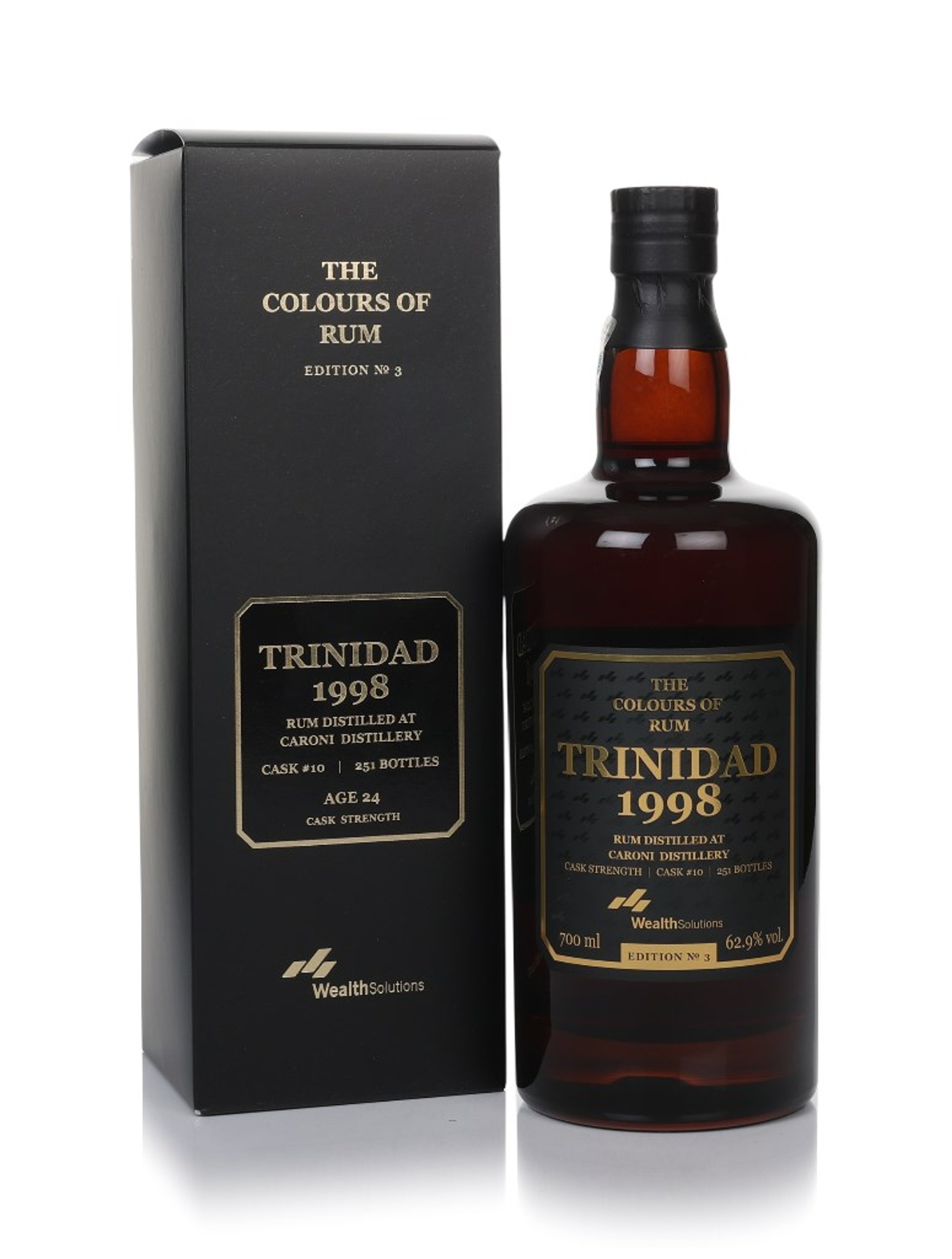 Caroni 24 Year Old 1998 Trinidad Edition No. 3 - The Colours of Rum (Wealth Solutions) 70cl
