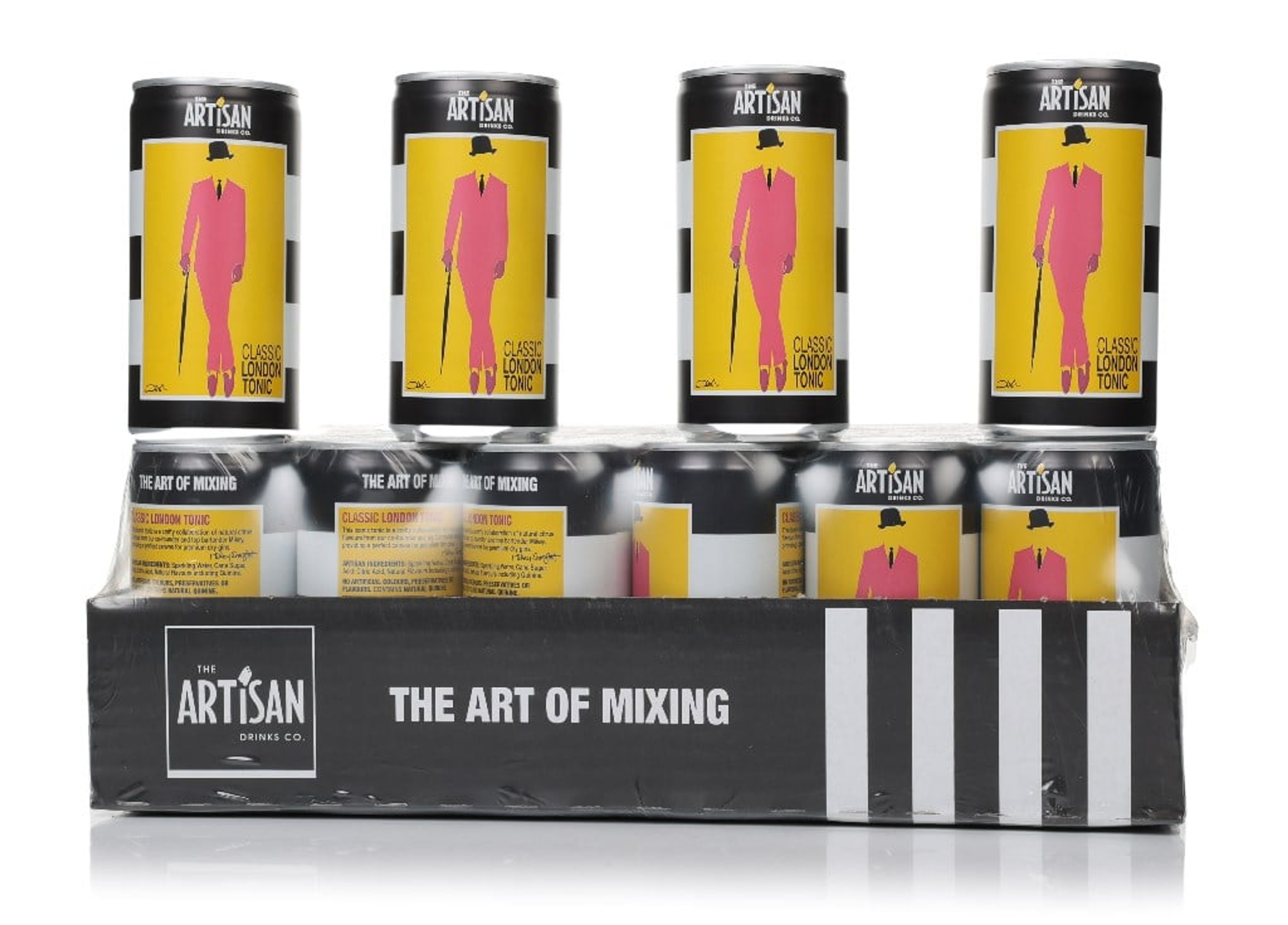 The Artisan Drinks Co. Classic London Tonic Cans (24 x 200ml) 480cl