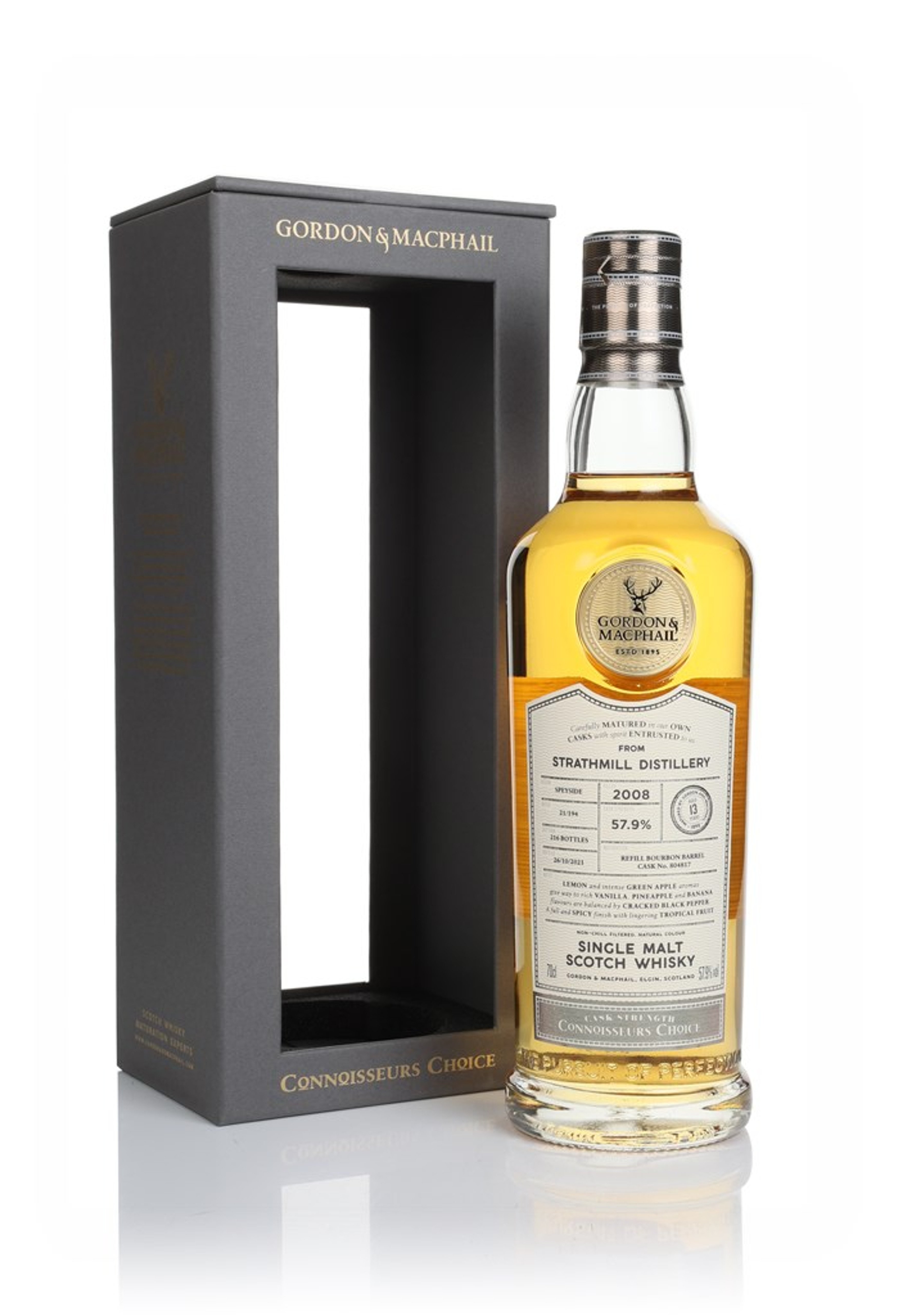 Strathmill 13 Year Old 2008 (cask 804817) - Connoisseurs Choice (Gordon & MacPhail) 70cl