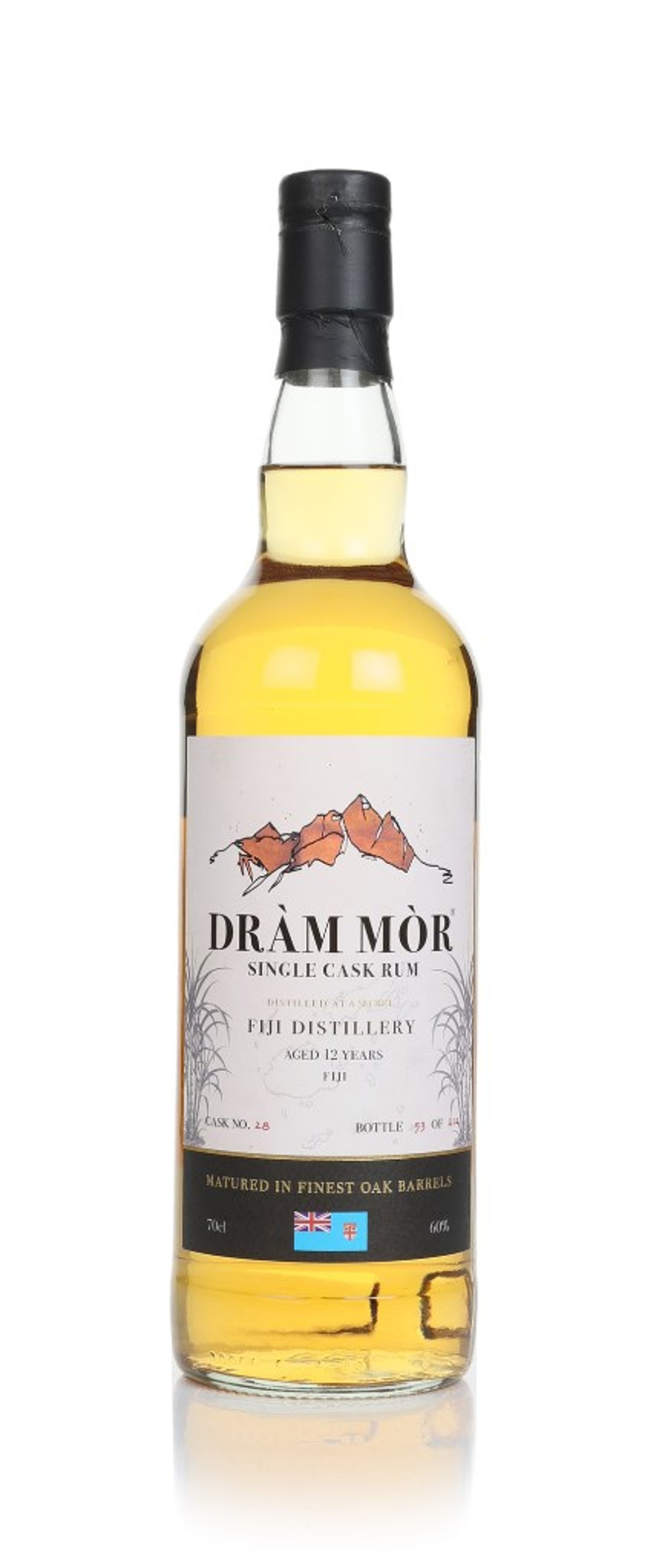 Fiji 12 Year Old Rum (cask 28)  -  Dràm Mòr 70cl