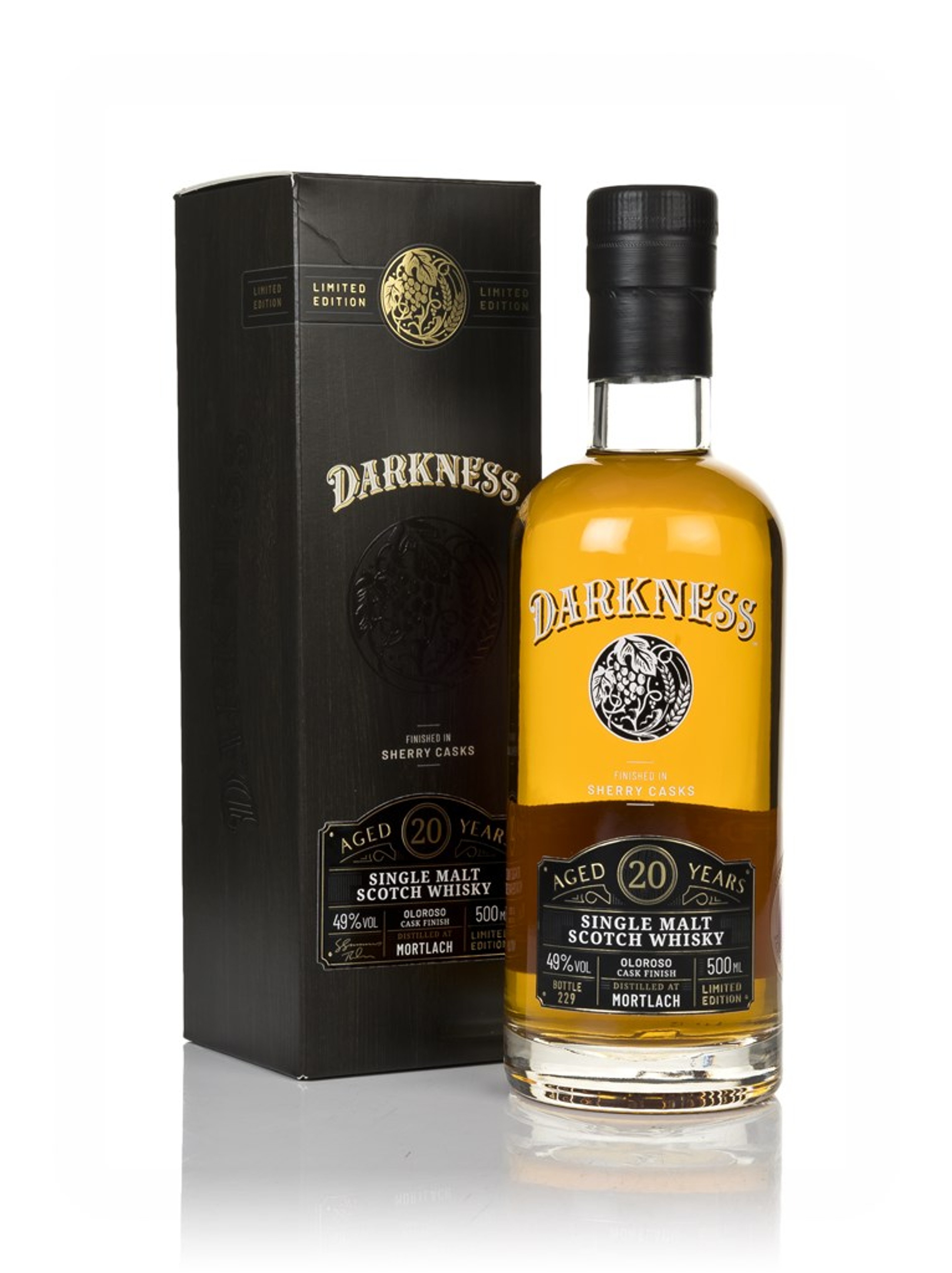 Mortlach 20 Year Old Oloroso Cask Finish (Darkness) 50cl