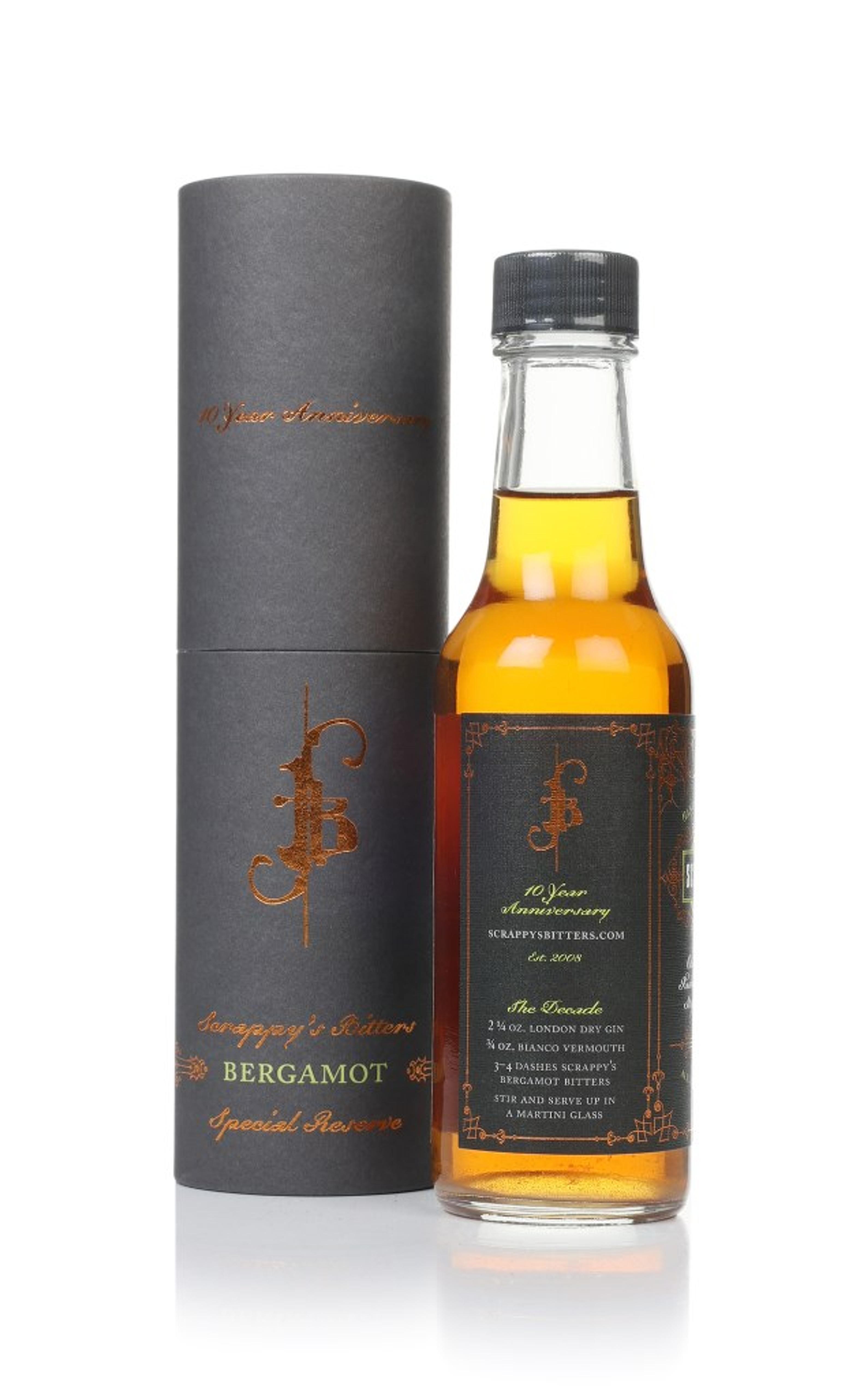Scrappy's 10 Year Anniversary Blend Bitters 15cl