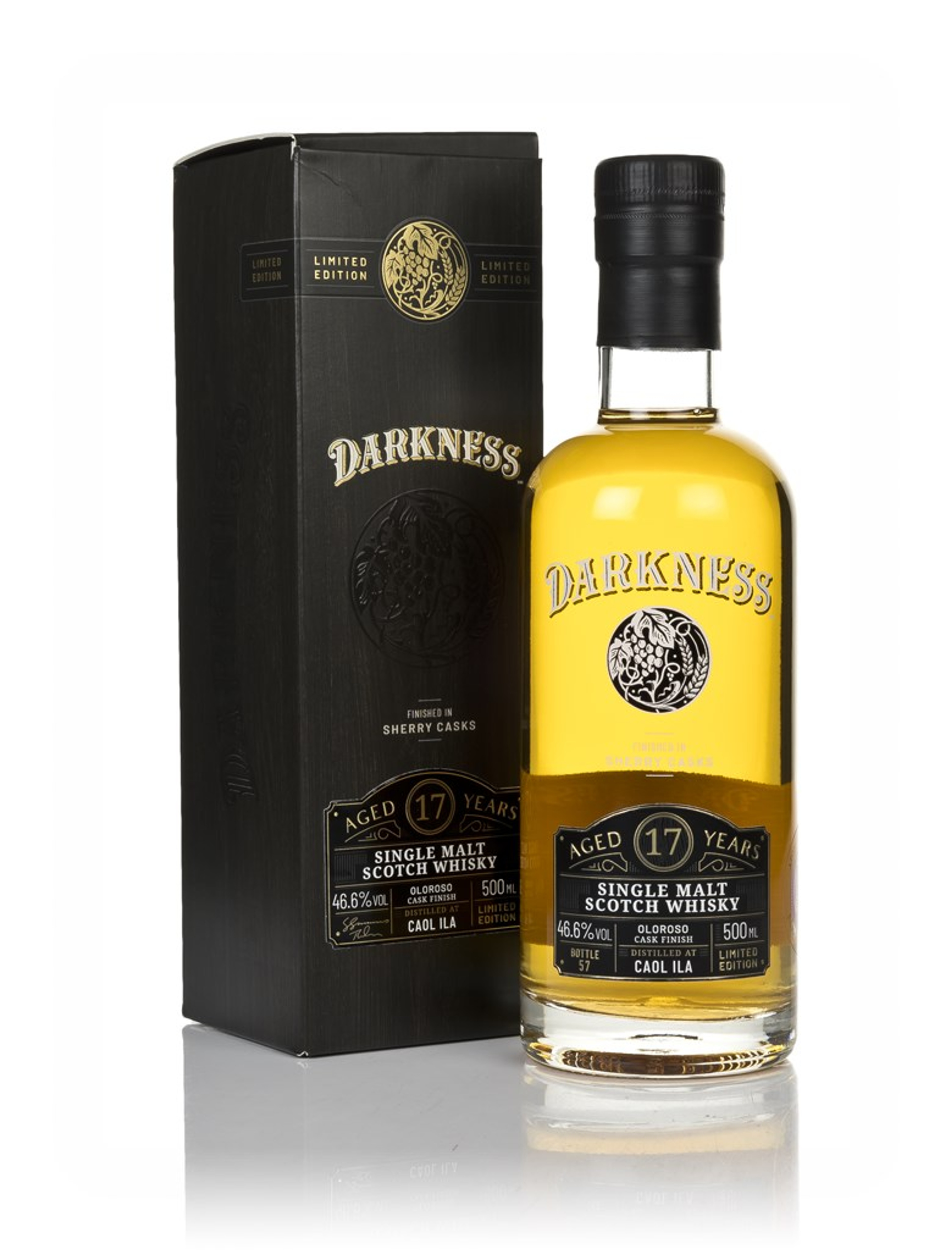 Caol Ila 17 Year Old Oloroso Cask Finish (Darkness) 50cl