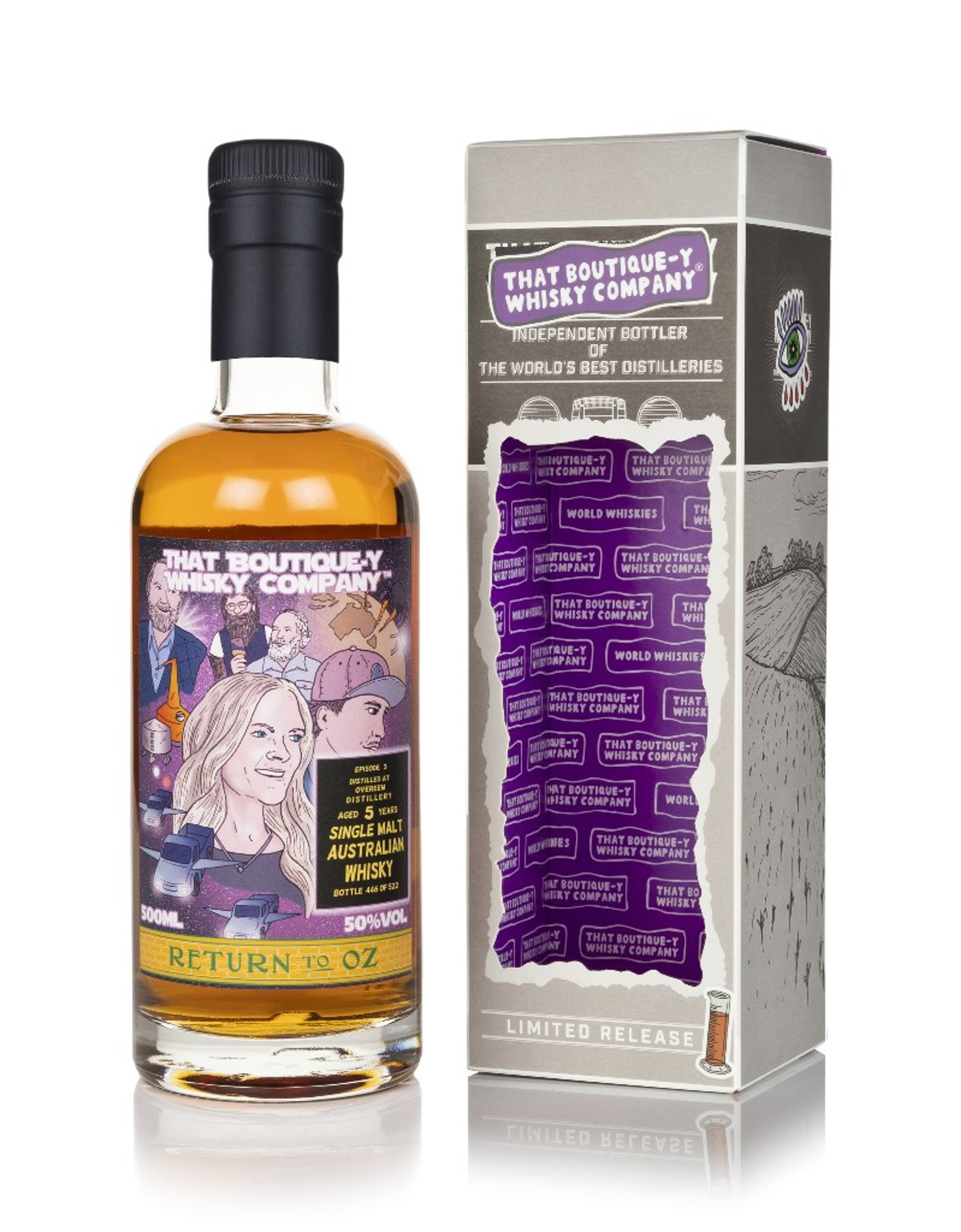 Overeem 5 Year Old - Batch 3 (That Boutique-y Whisky Company) 50cl