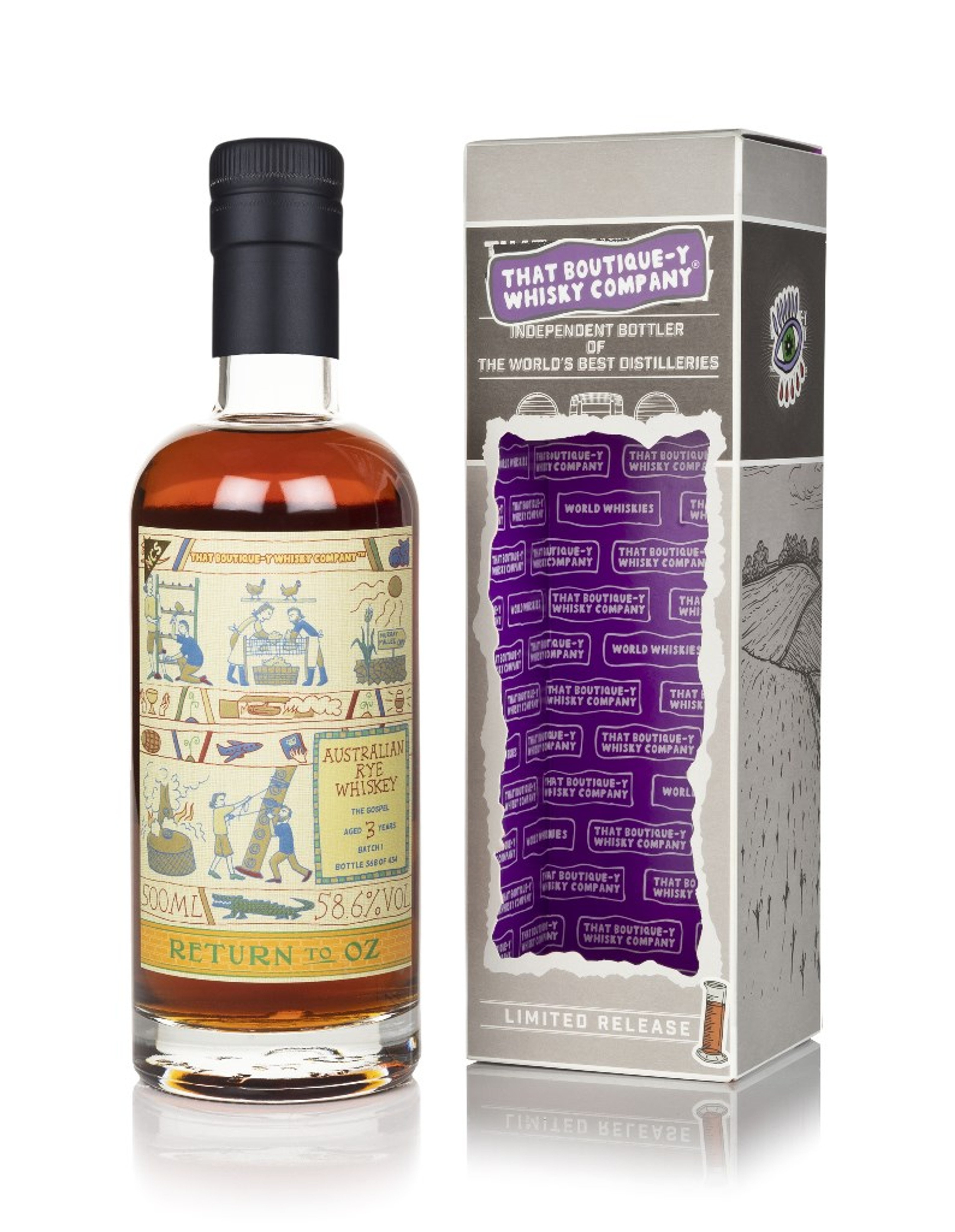 The Gospel 3 Year Old (That Boutique-y Whisky Company) 50cl