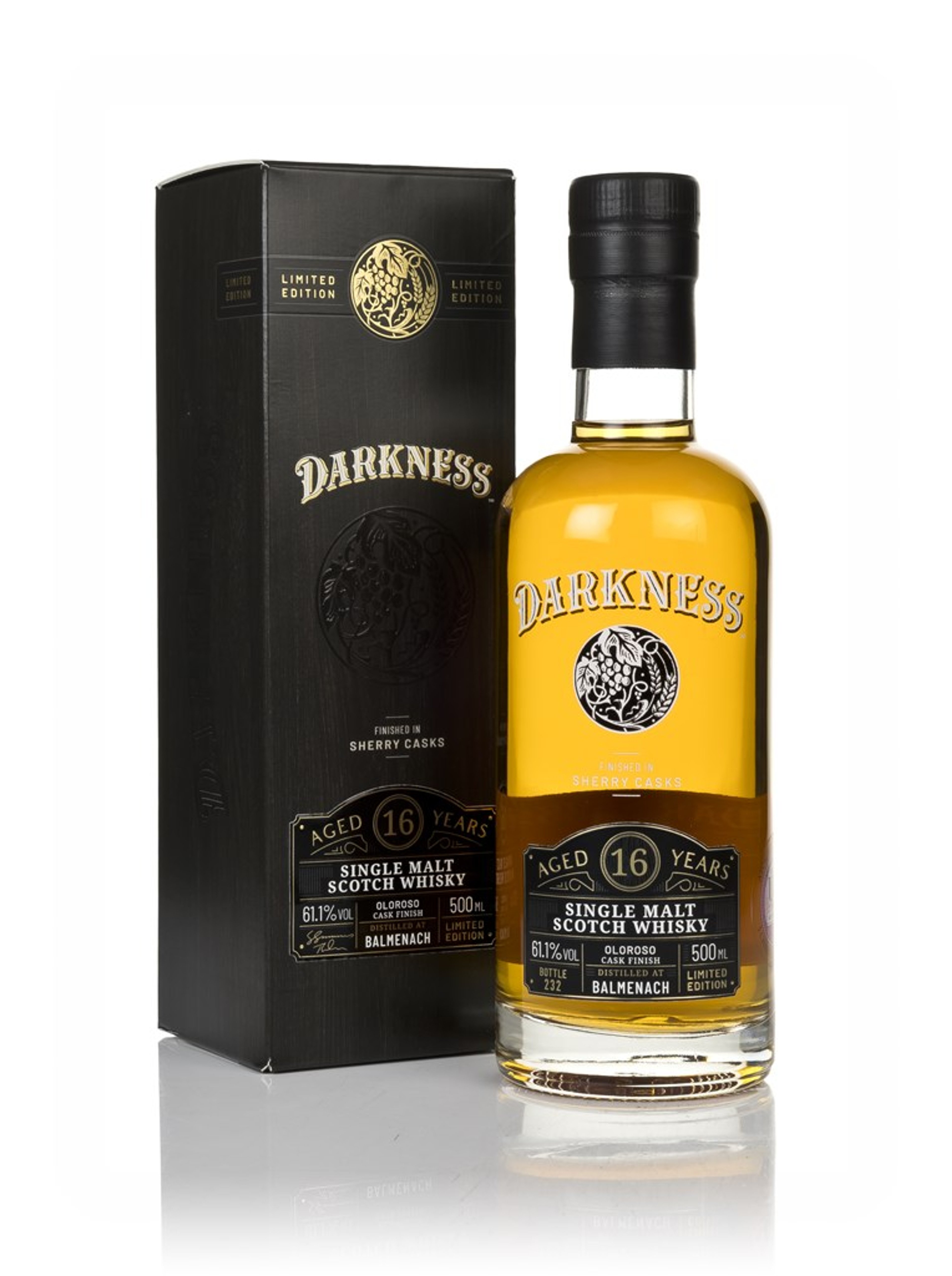 Balmenach 16 Year Old Oloroso Cask Finish (Darkness) 50cl
