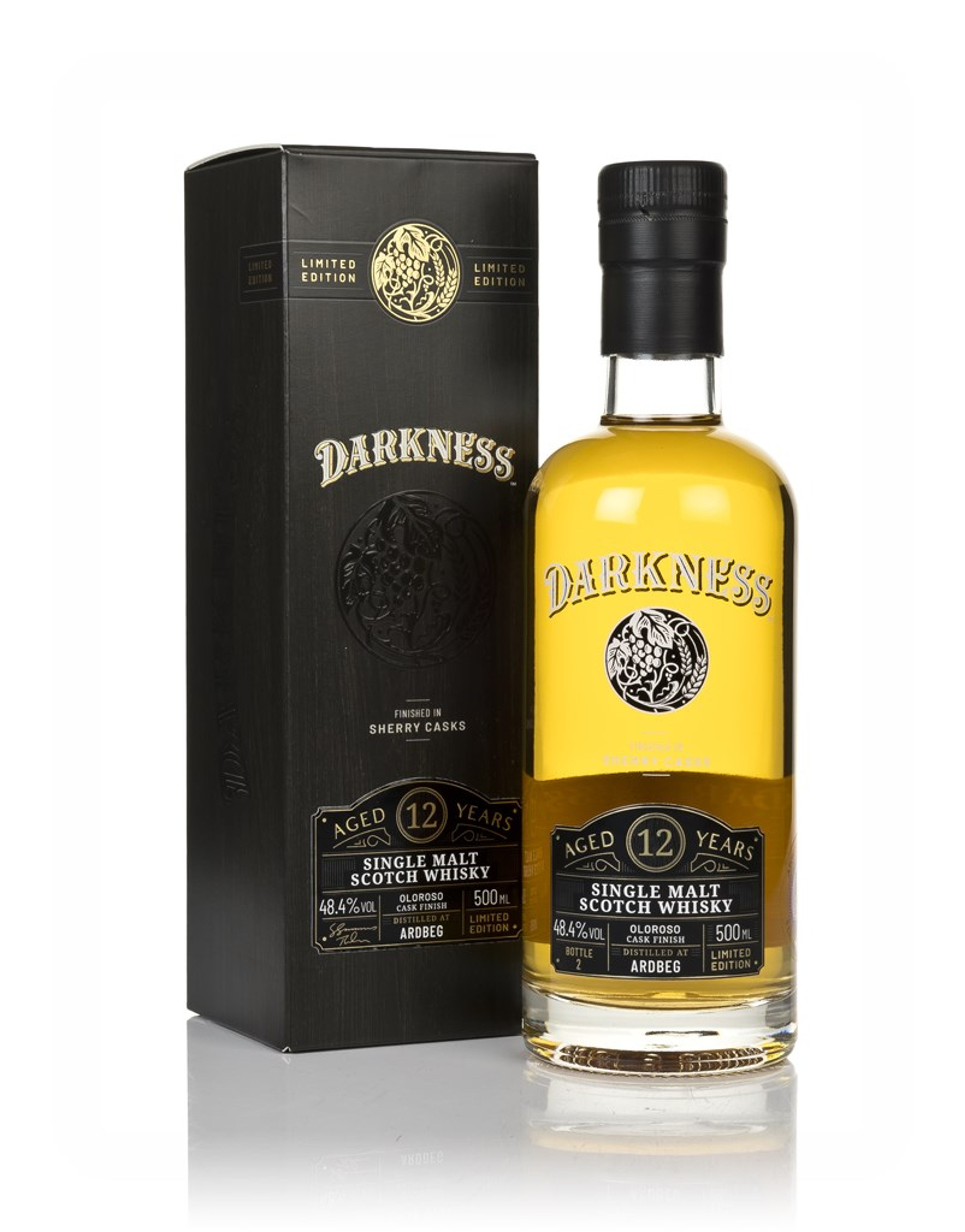 Ardbeg 12 Year Old Oloroso Cask Finish (48.4%) (Darkness) 50cl