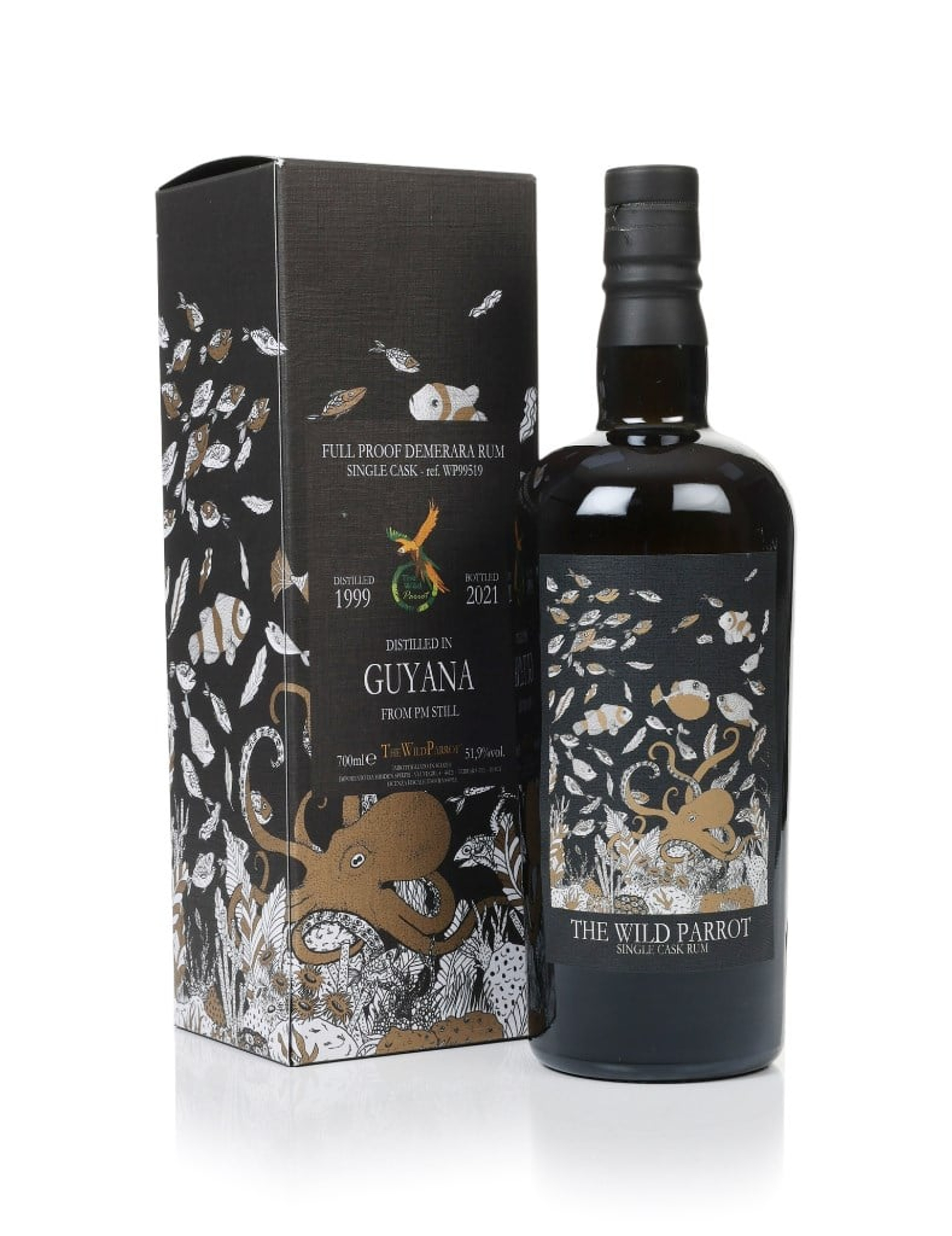 Guyana 1999 (cask WP99519) - The Wild Parrot 70cl