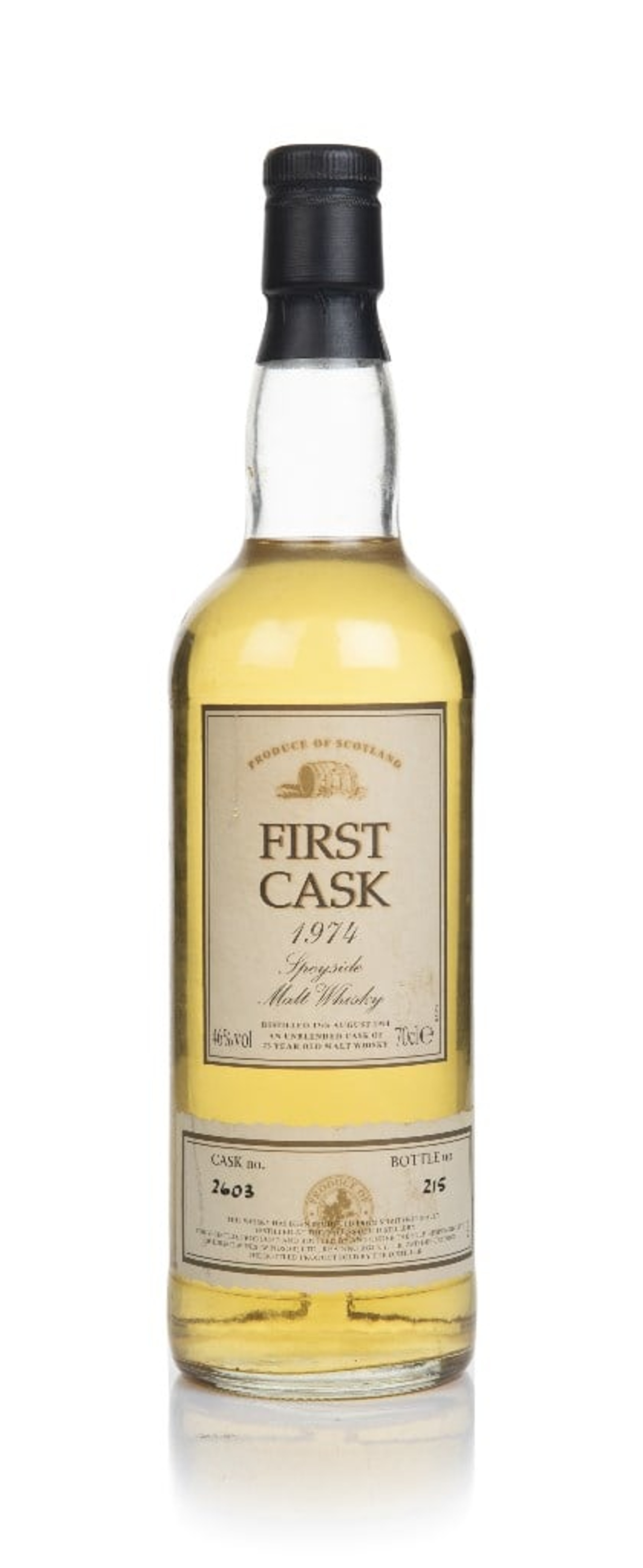 Dallas Dhu 23 Year Old 1974 (cask 2603) - First Cask 70cl