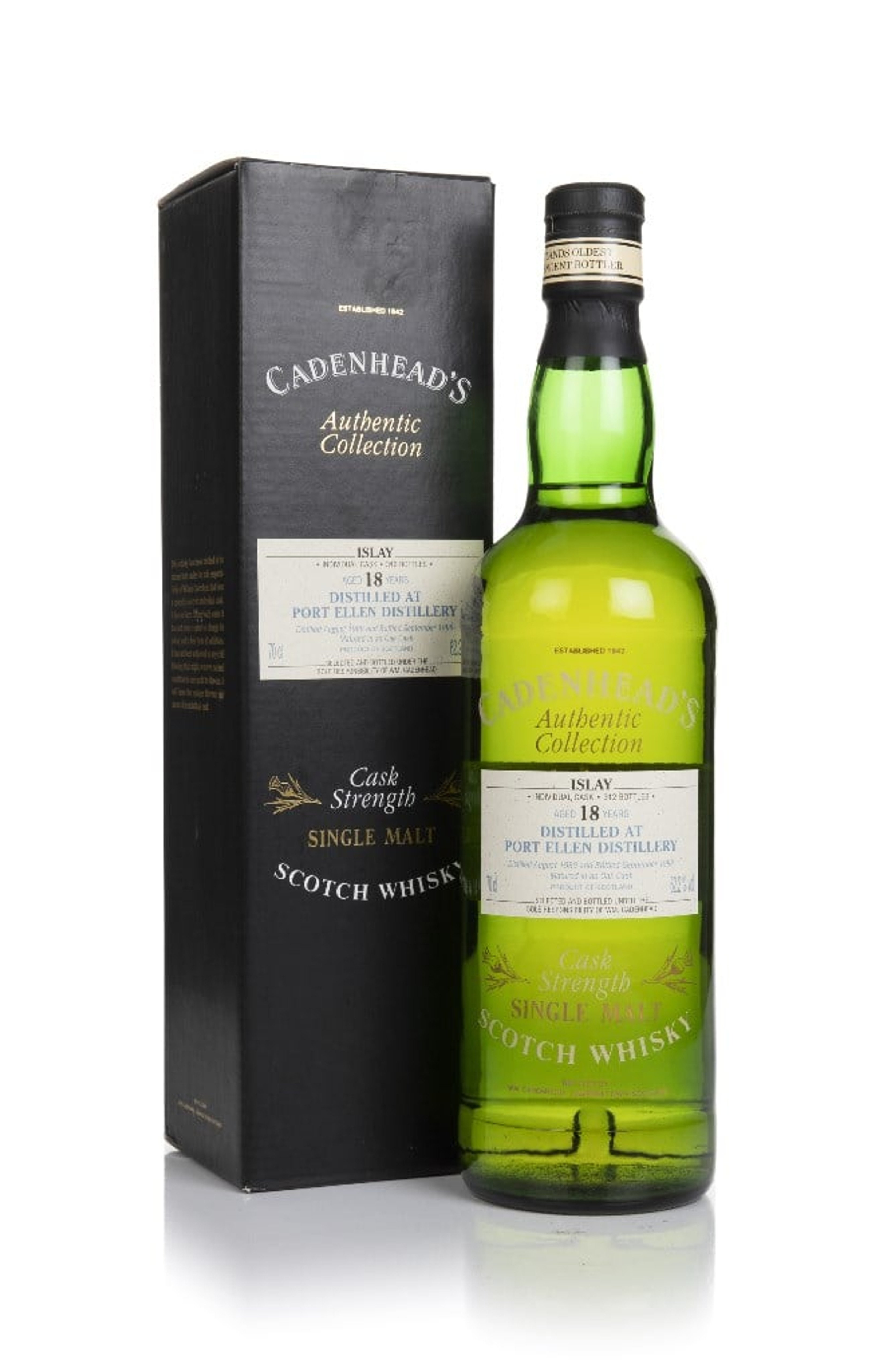 Port Ellen 18 Year Old 1980 - Authentic Collection (WM Cadenhead) 70cl