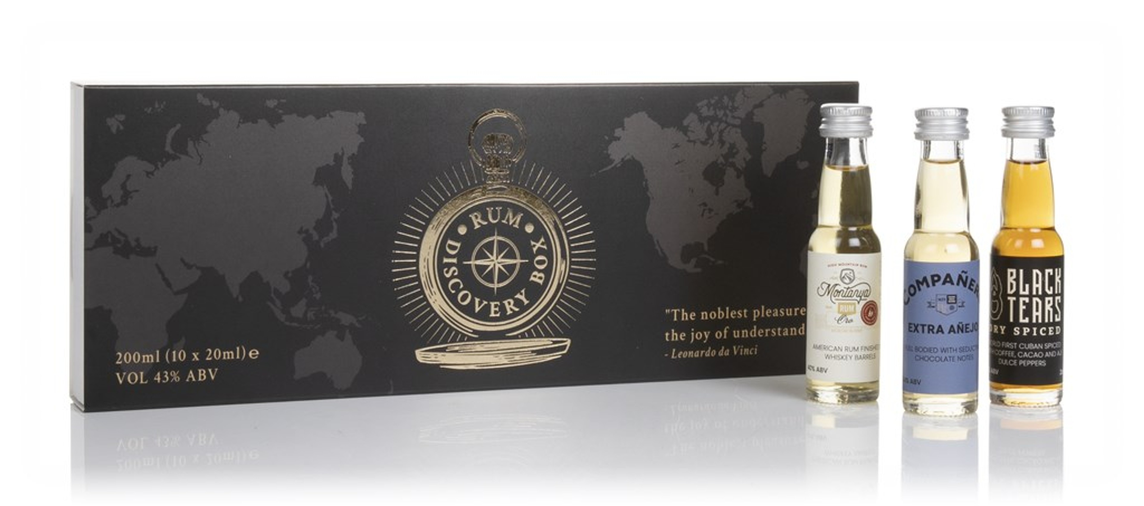 The Rum Discovery Box (10 x 20ml) 20cl