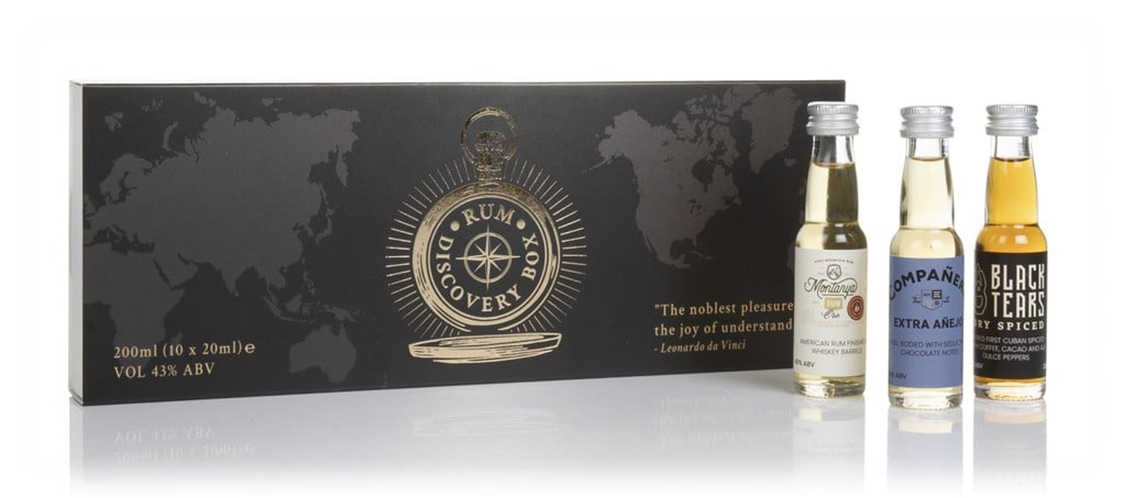The Rum Discovery Box (10 x 20ml) 20cl
