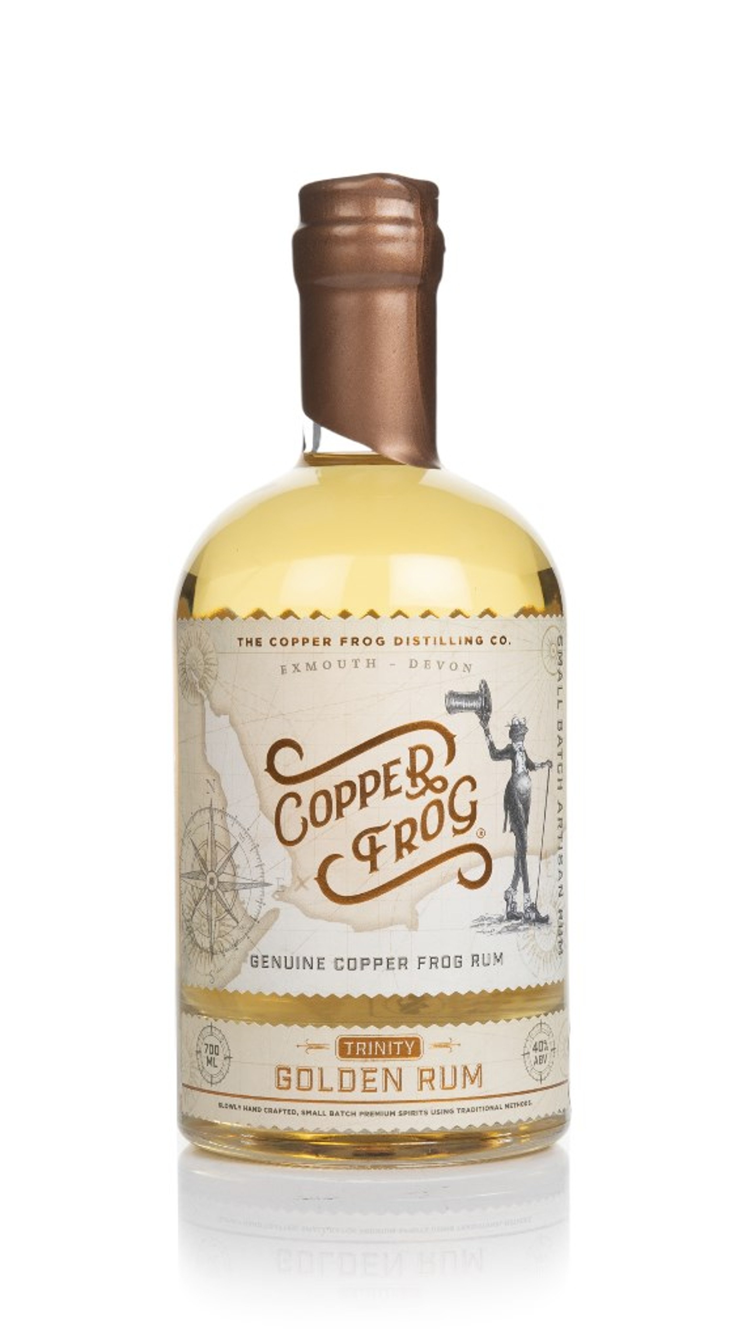 Copper Frog Golden Rum 70cl